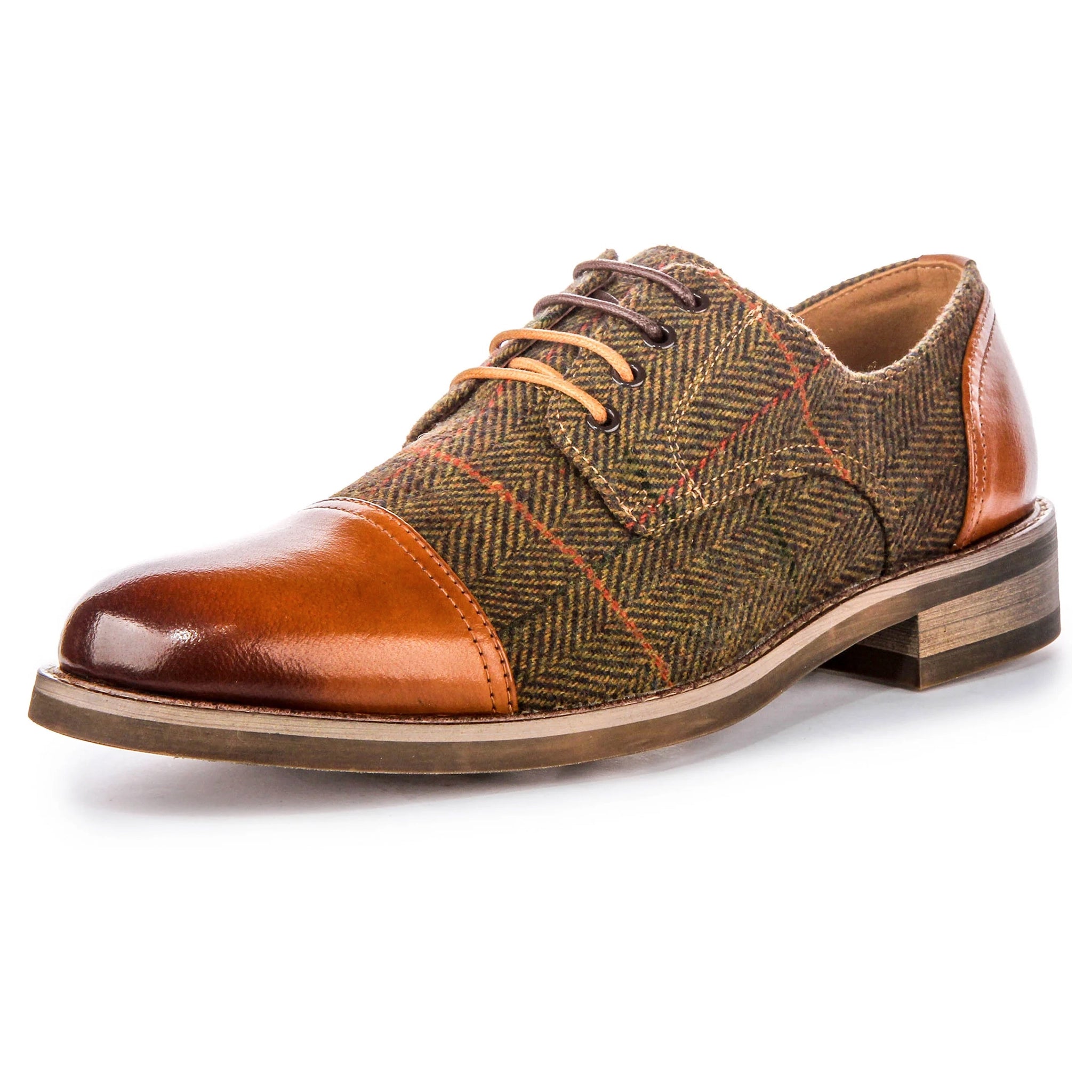 Theon Sage Tweed Shoes