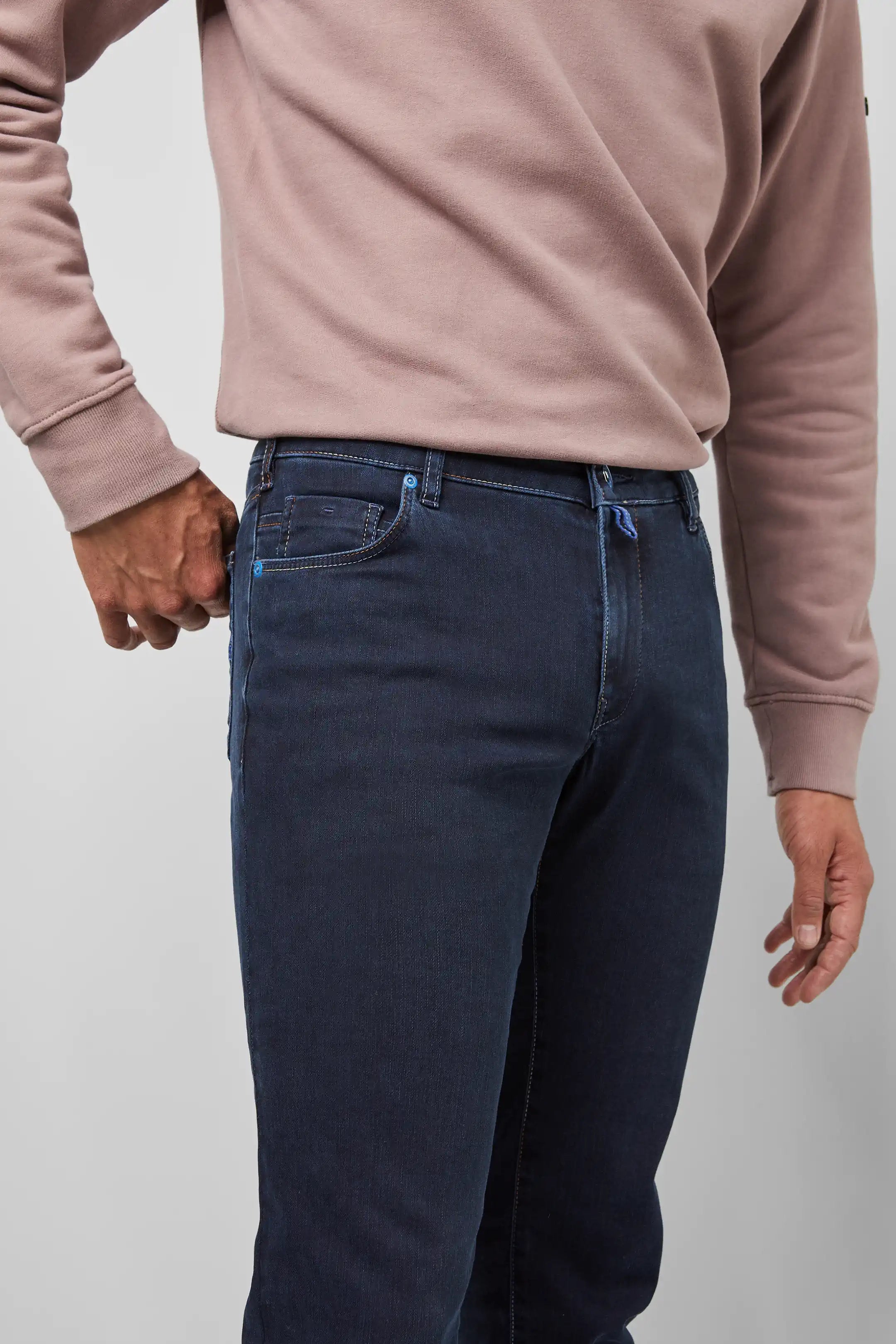 Meyer Dark & Clean Denim M5 Slim Modern Fit Blue Jeans