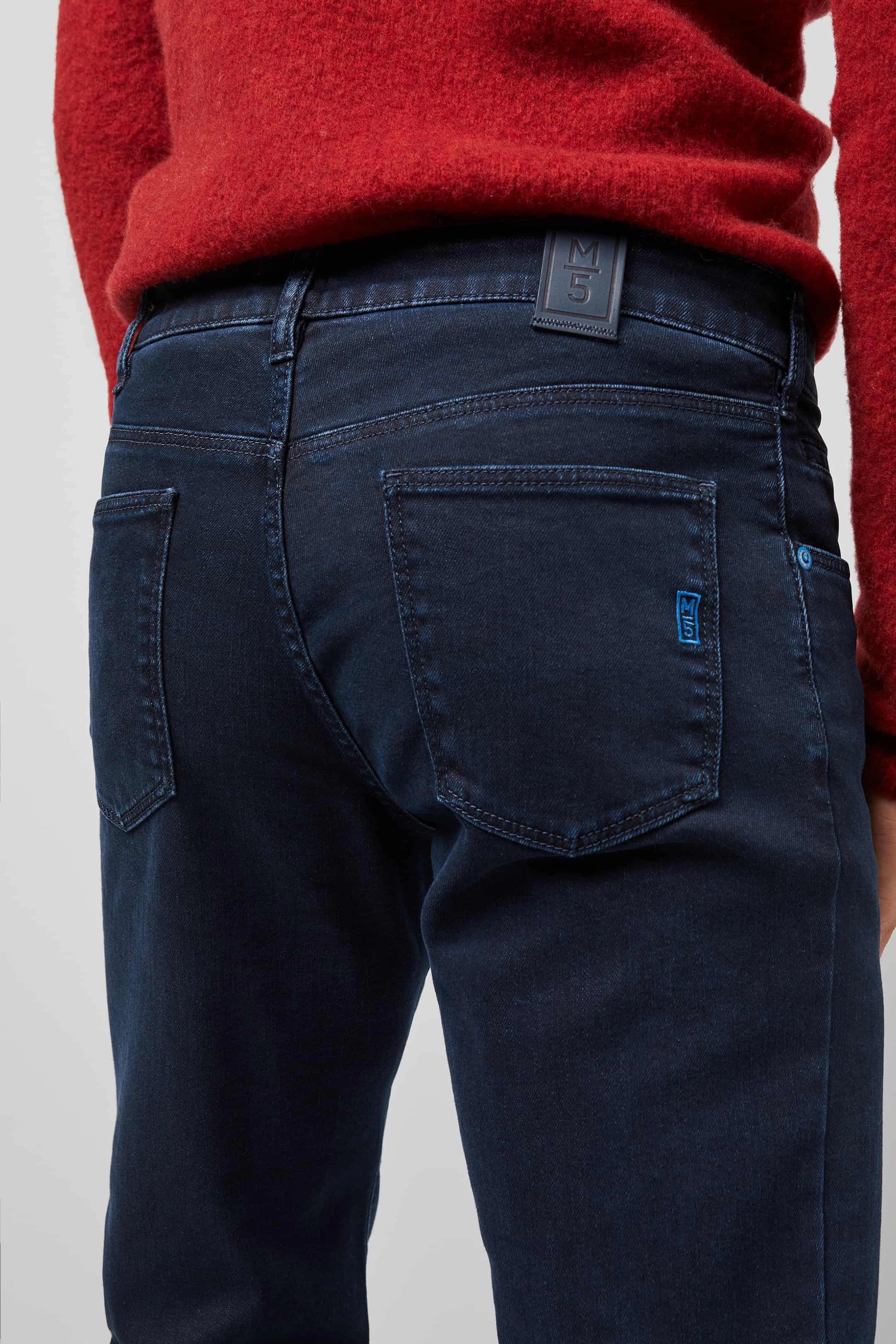 Meyer  Dark Blue Stone M5 Regular Comfort Fit Jeans