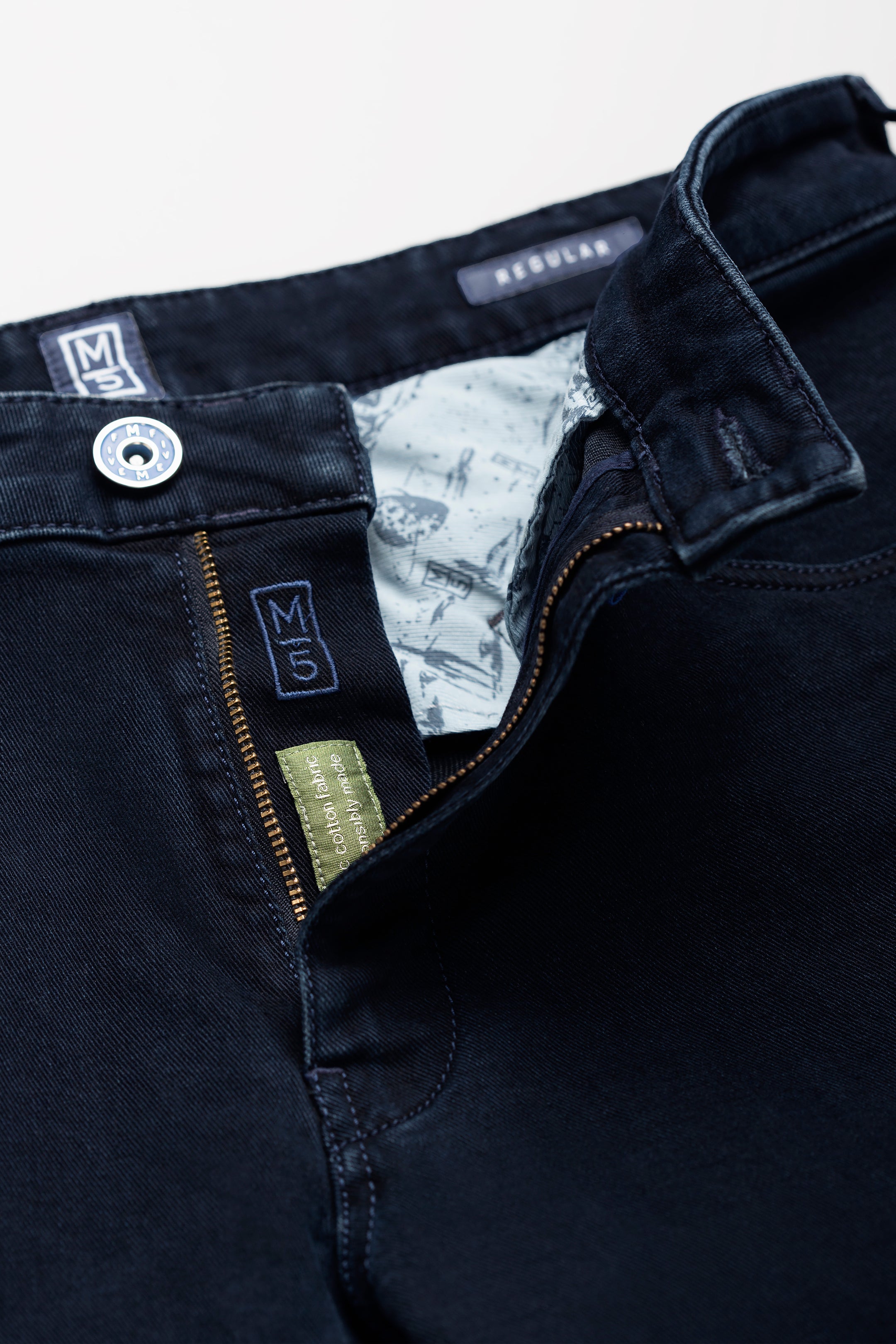 Meyer Marine Blue Stone M5 Regular Comfort Fit Jeans