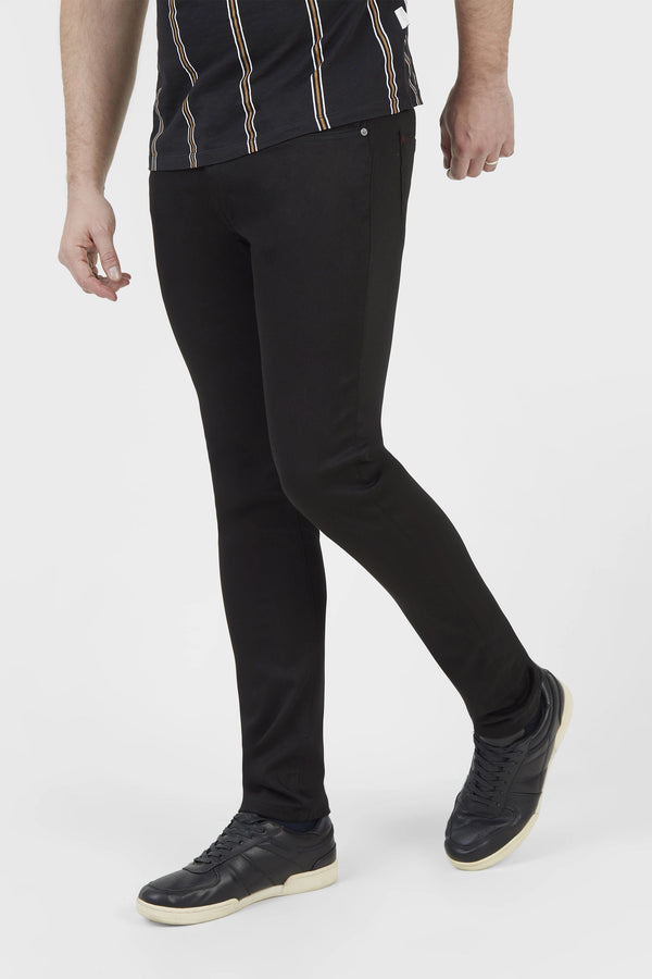 Mish Mash Skinny Fit Hyper FLEX Stay Black Jeans