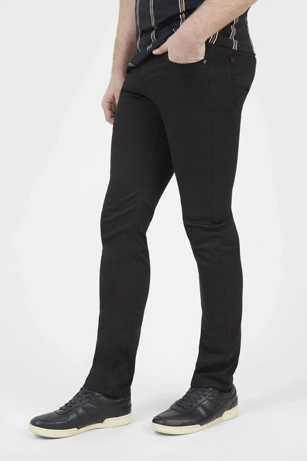 Mish Mash Slim Fit Hyper FLEX Stay Black Jeans