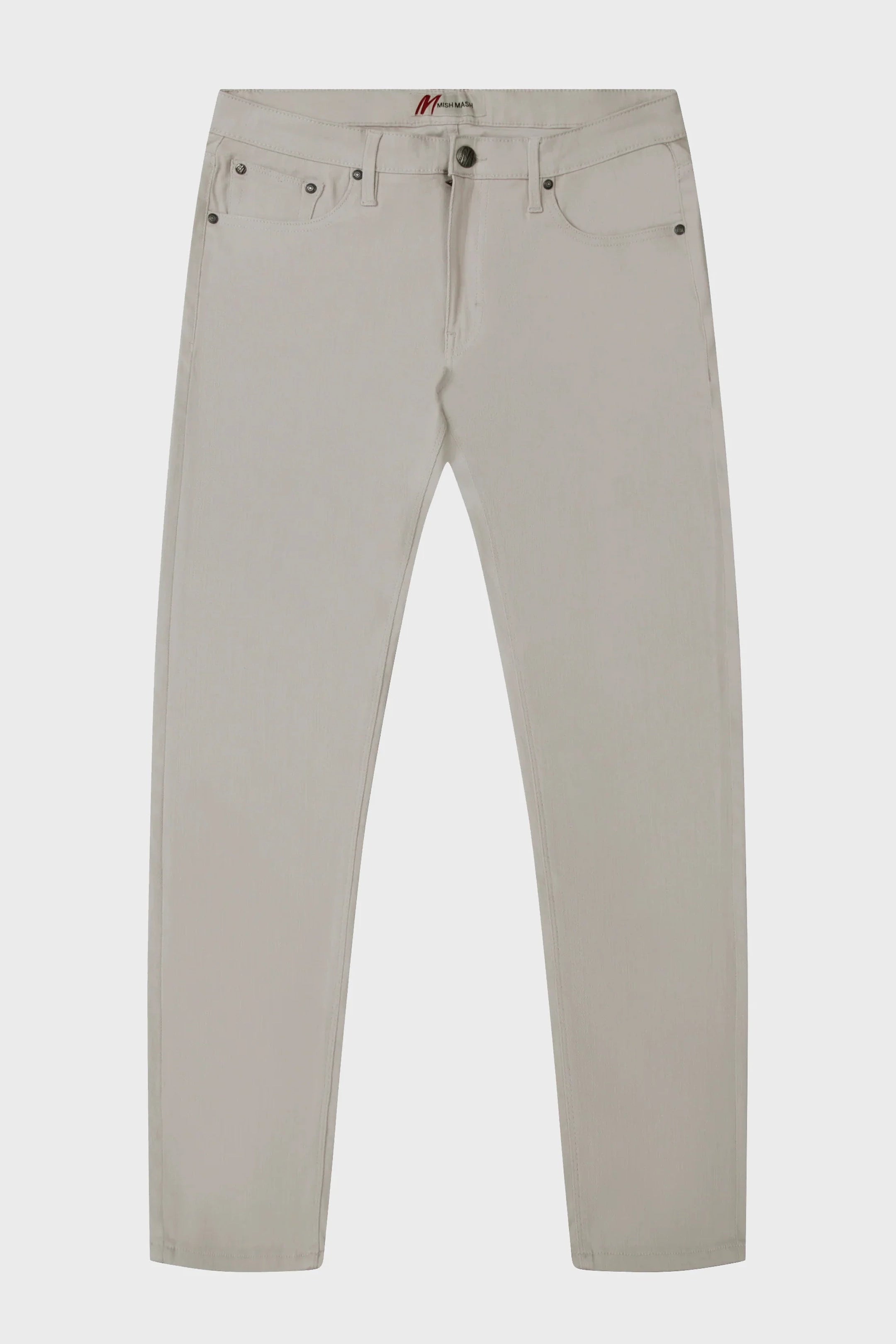 Mish Mash Tapered Fit Abyss Lt Grey Jeans