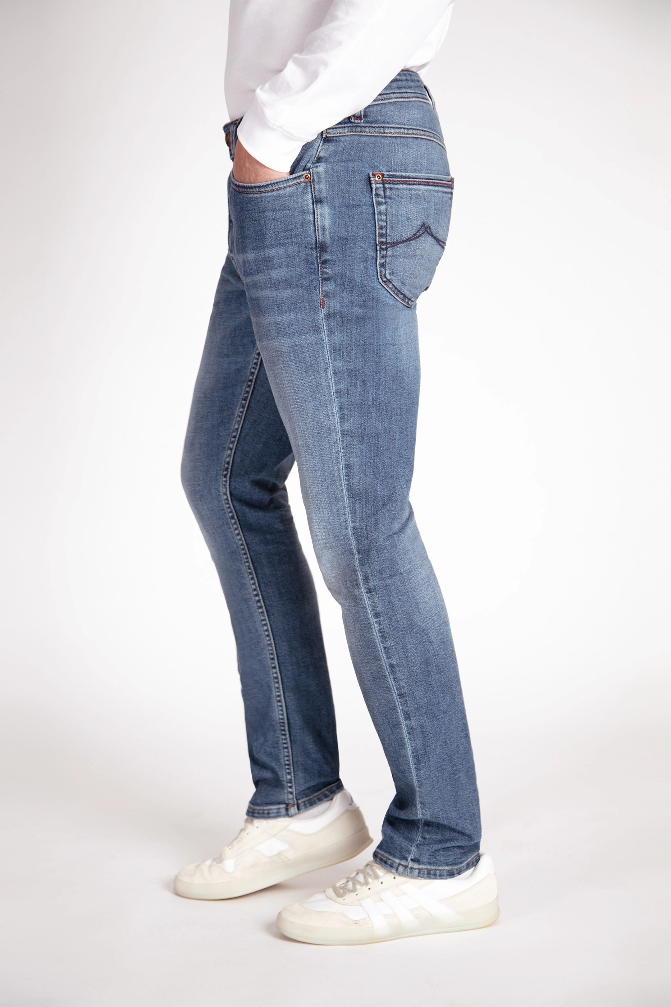 Mish Mash Tapered Fit Lazio Marine Light Denim Jeans