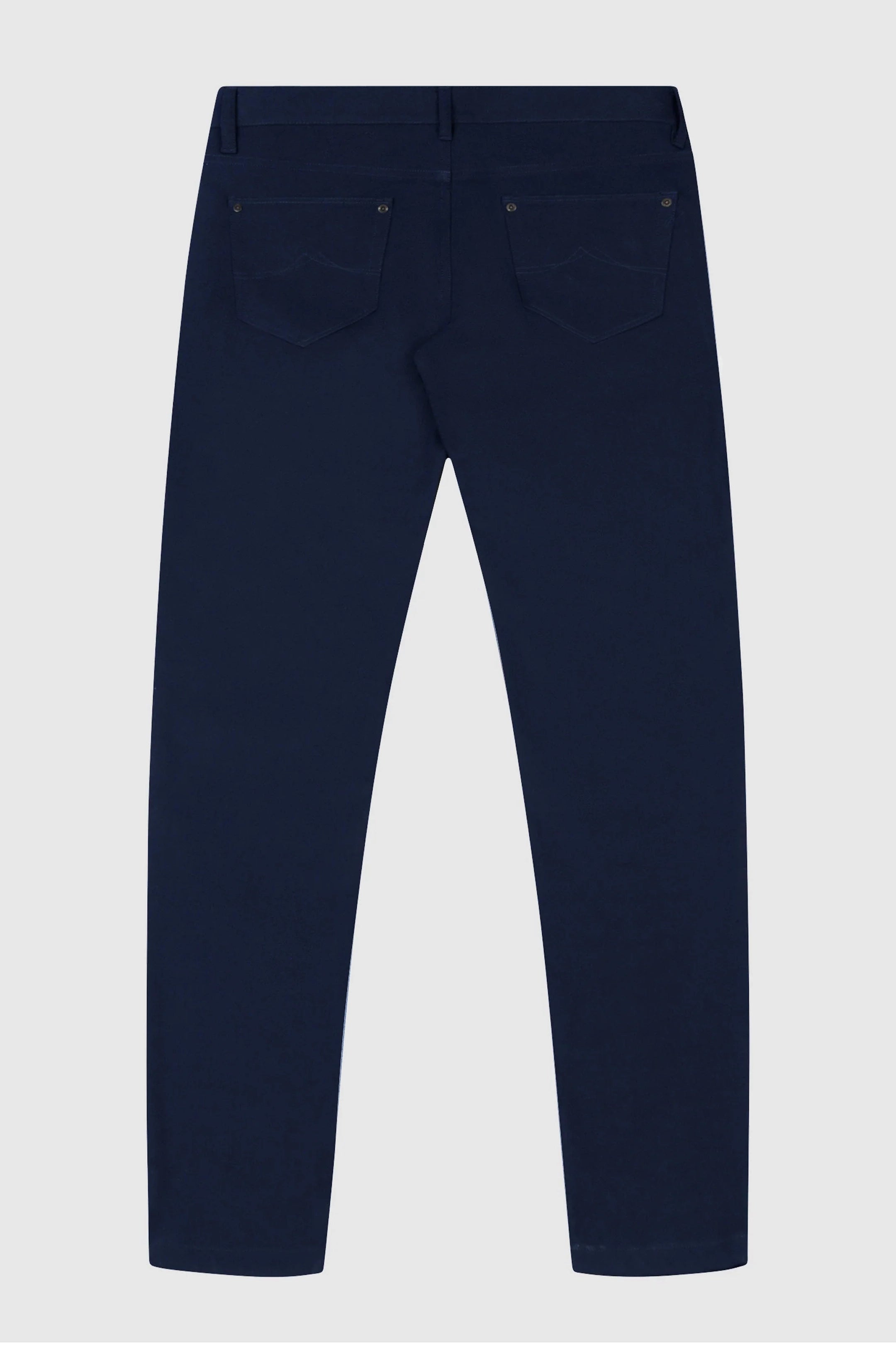 Mish Mash Tapered Fit Turin Navy Trousers