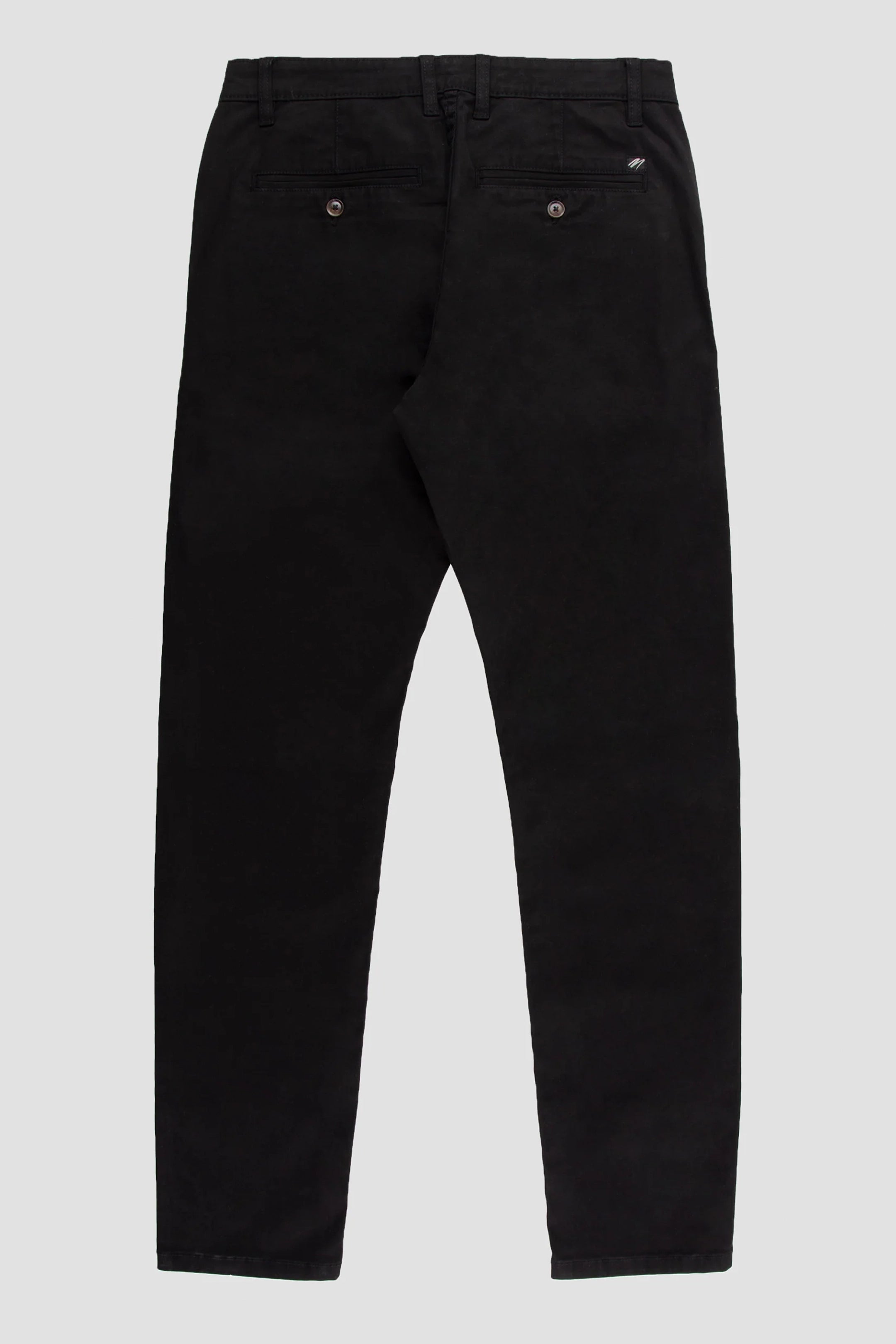 Mish Mash Tapered Fit Bromley Black Chinos
