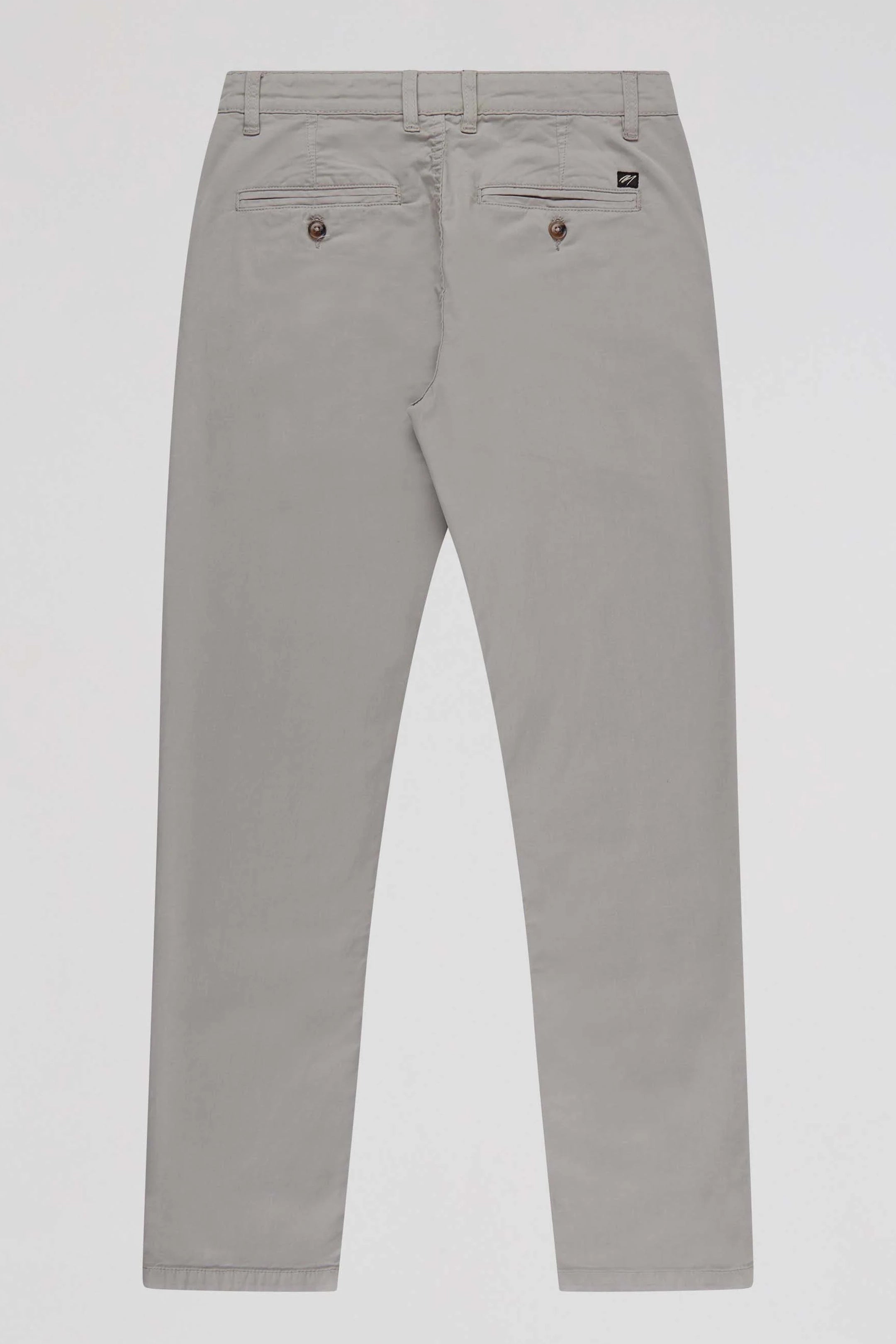 Mish Mash Tapered Fit Bromley Light Grey Chinos