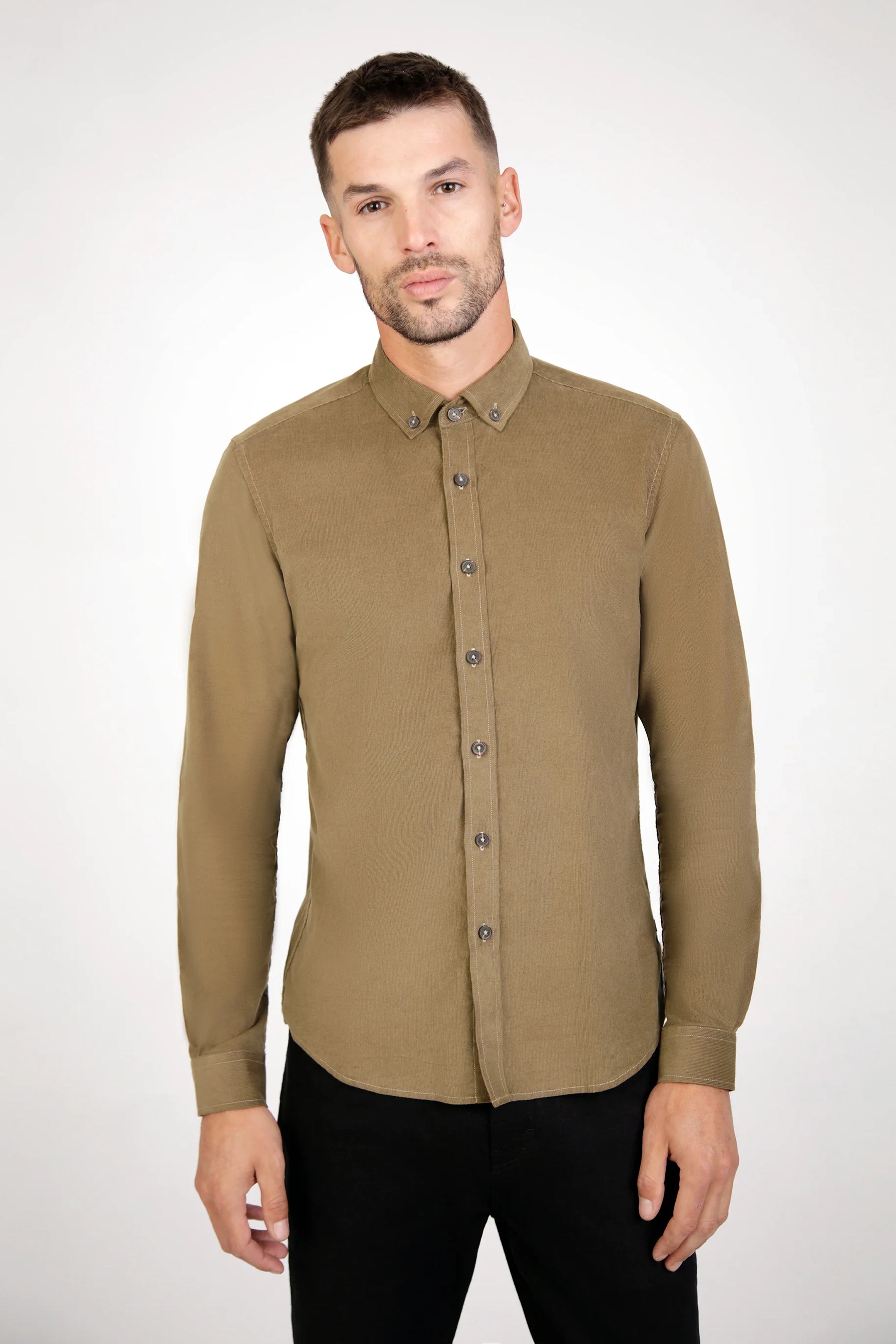 Mish Mash Aven Khaki Shirt