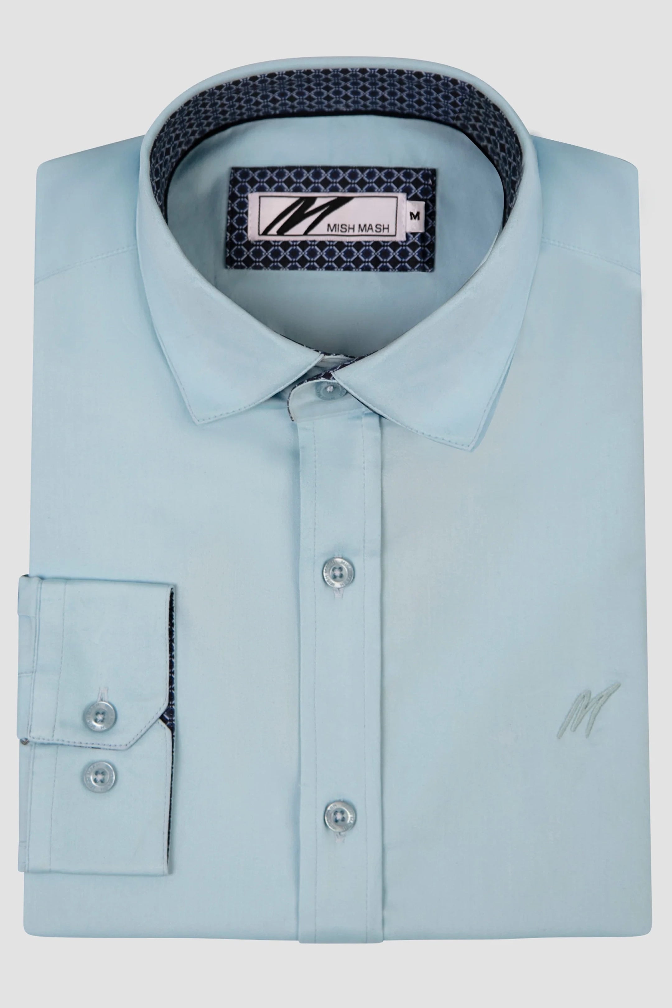 Mish Mash Rosewood Sky Stretch Shirt