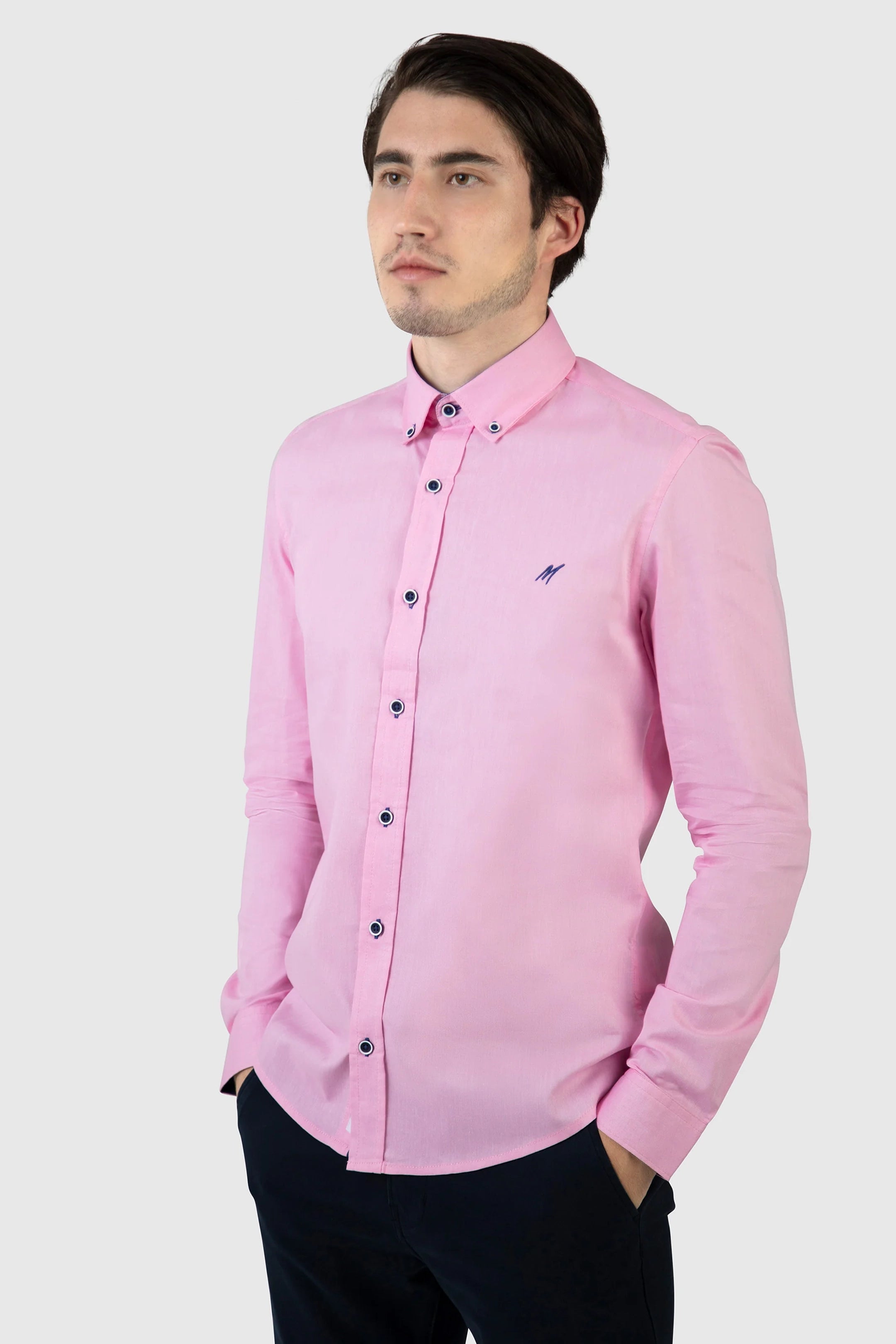 Mish Mash Summit Pink Oxford Shirt