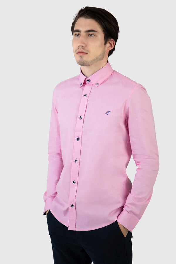 Mish Mash Summit Pink Oxford Shirt