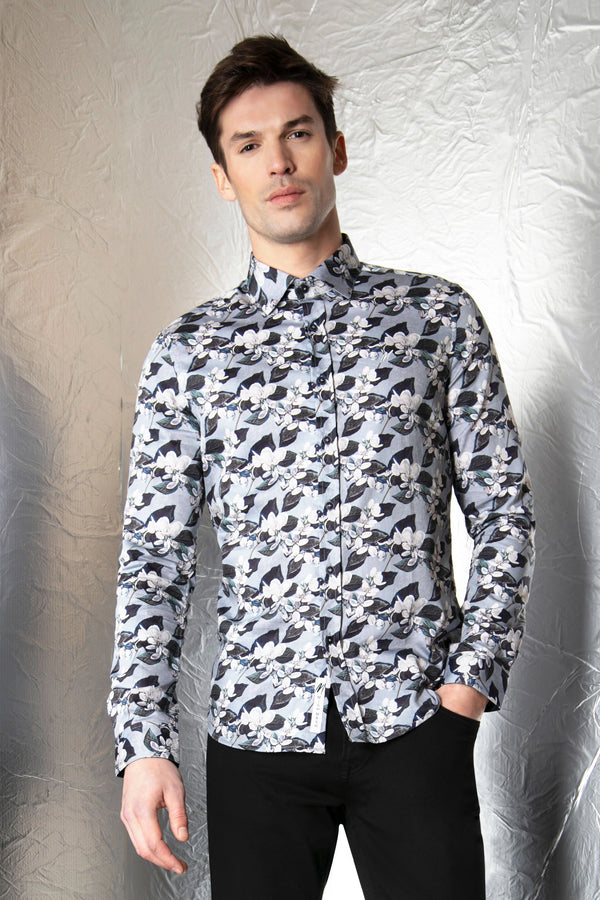 Mish Mash Wild Navy Shirt