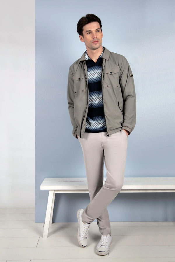 Mish Mash Vantage Light Grey Jacket