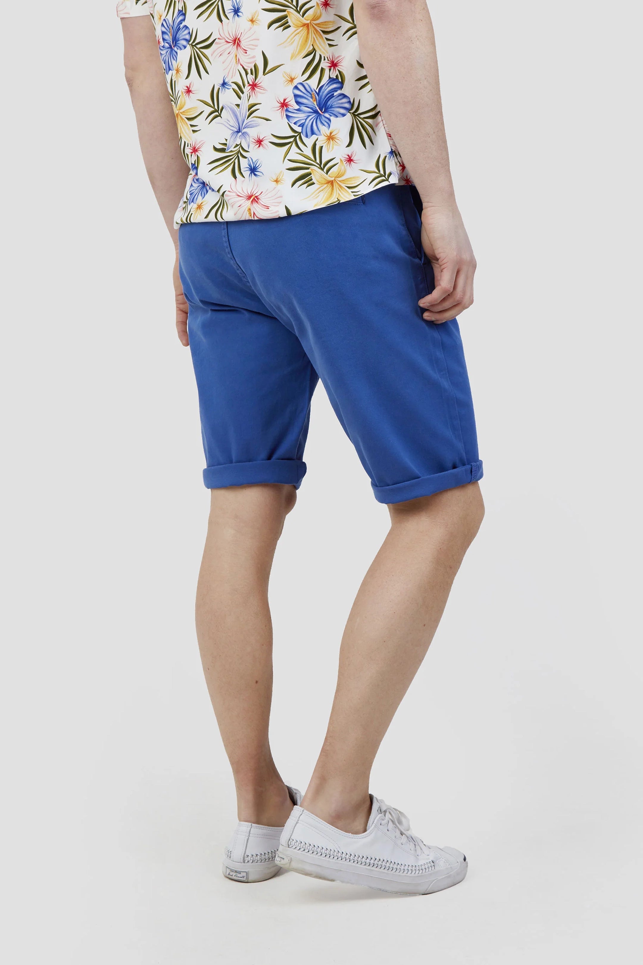 Mish Mash Royal Mid Stretch Weymouth Chino Shorts