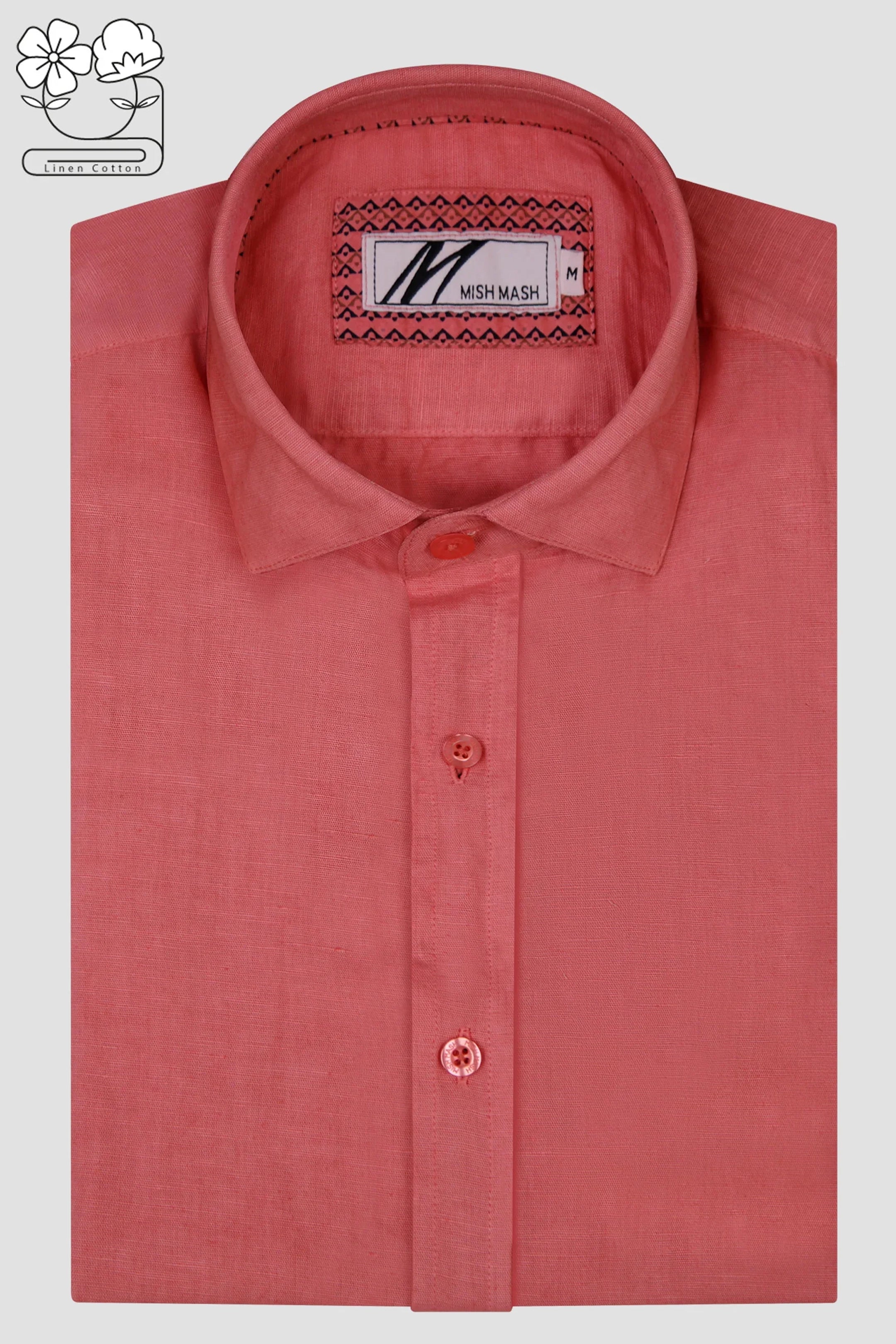 Mish Mash Soft Red Current Short Sleeve Shirt