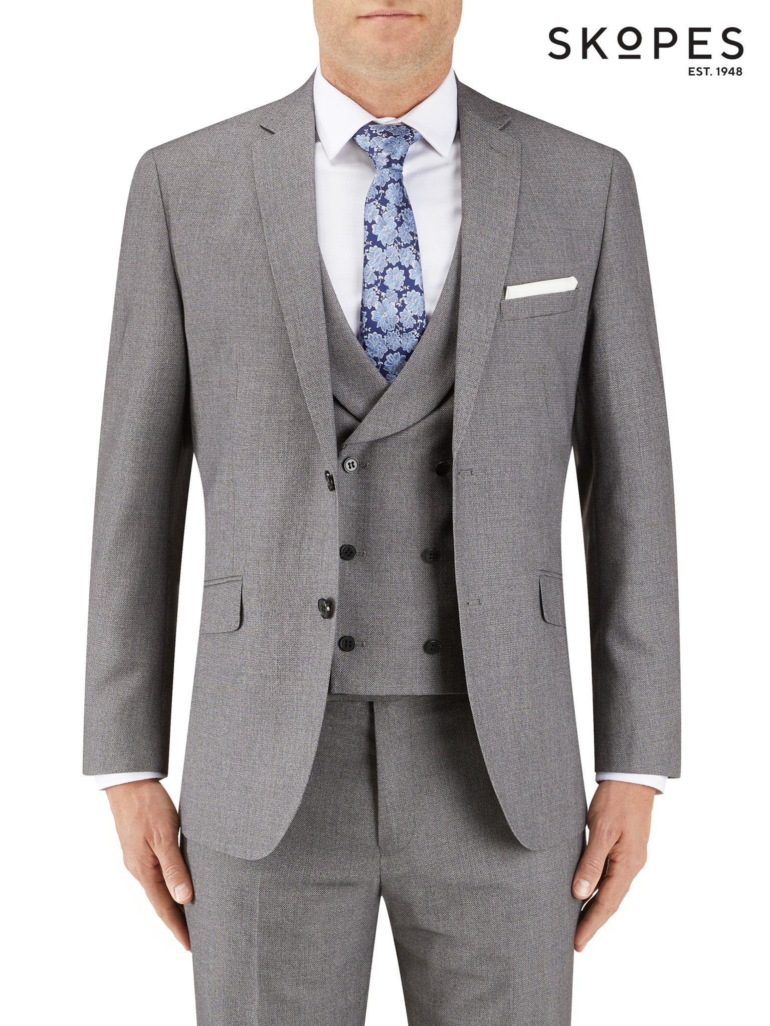 Harcourt Suit Silver