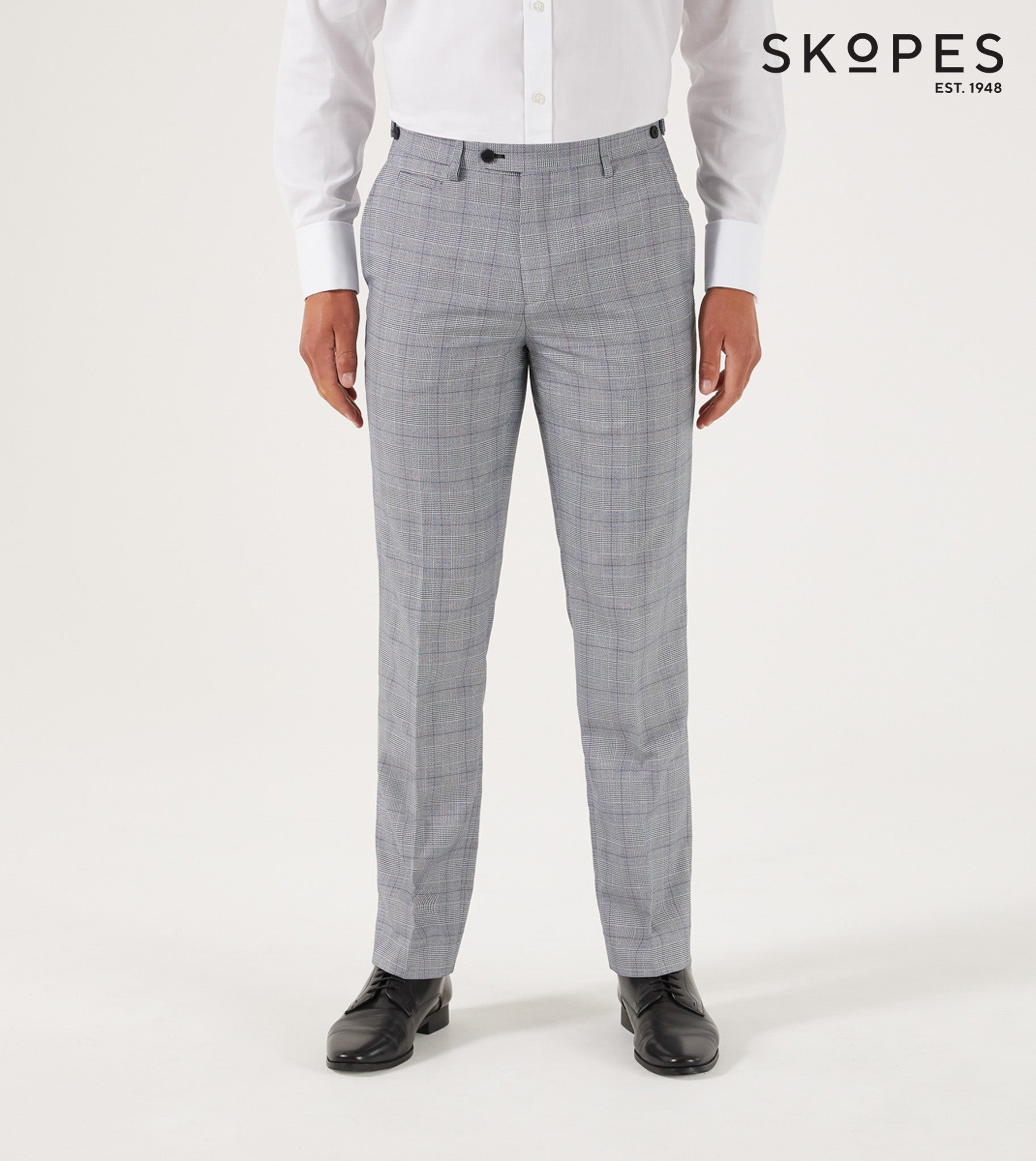 Anello Suit Grey Check