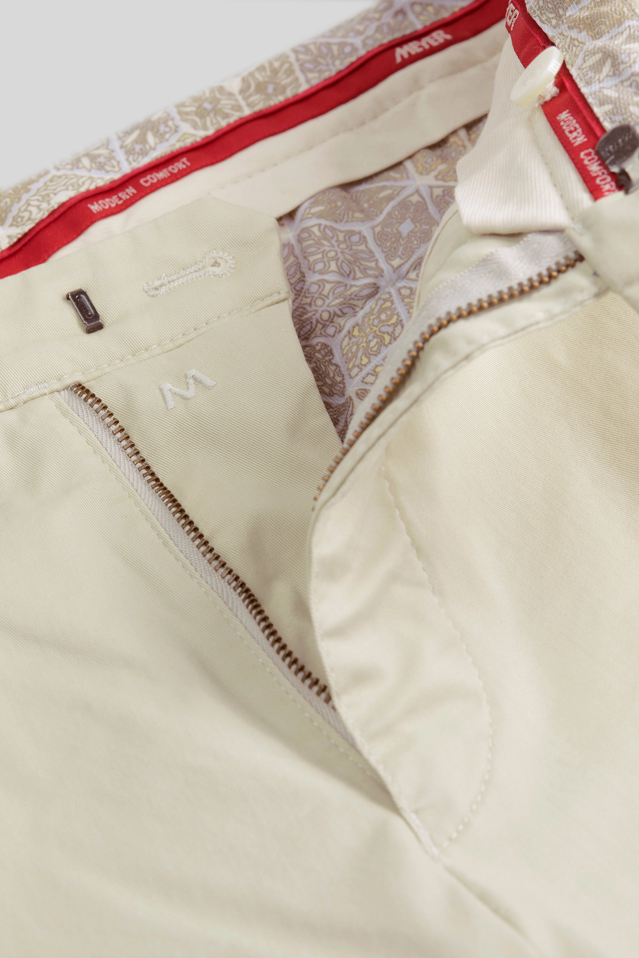 Meyer Beige Roma Regular Fair Chinos