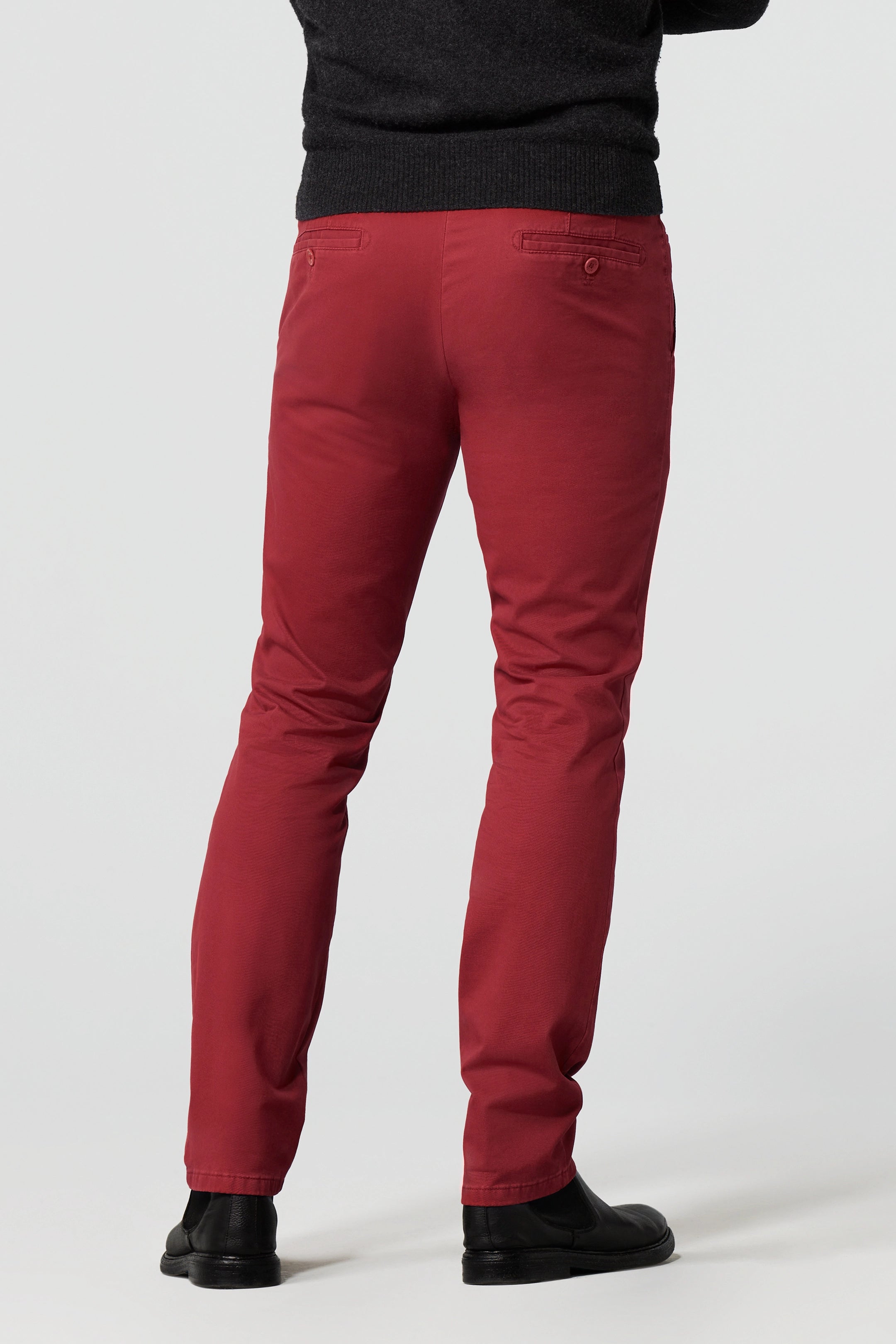 Meyer Red Roma Cotton Chinos