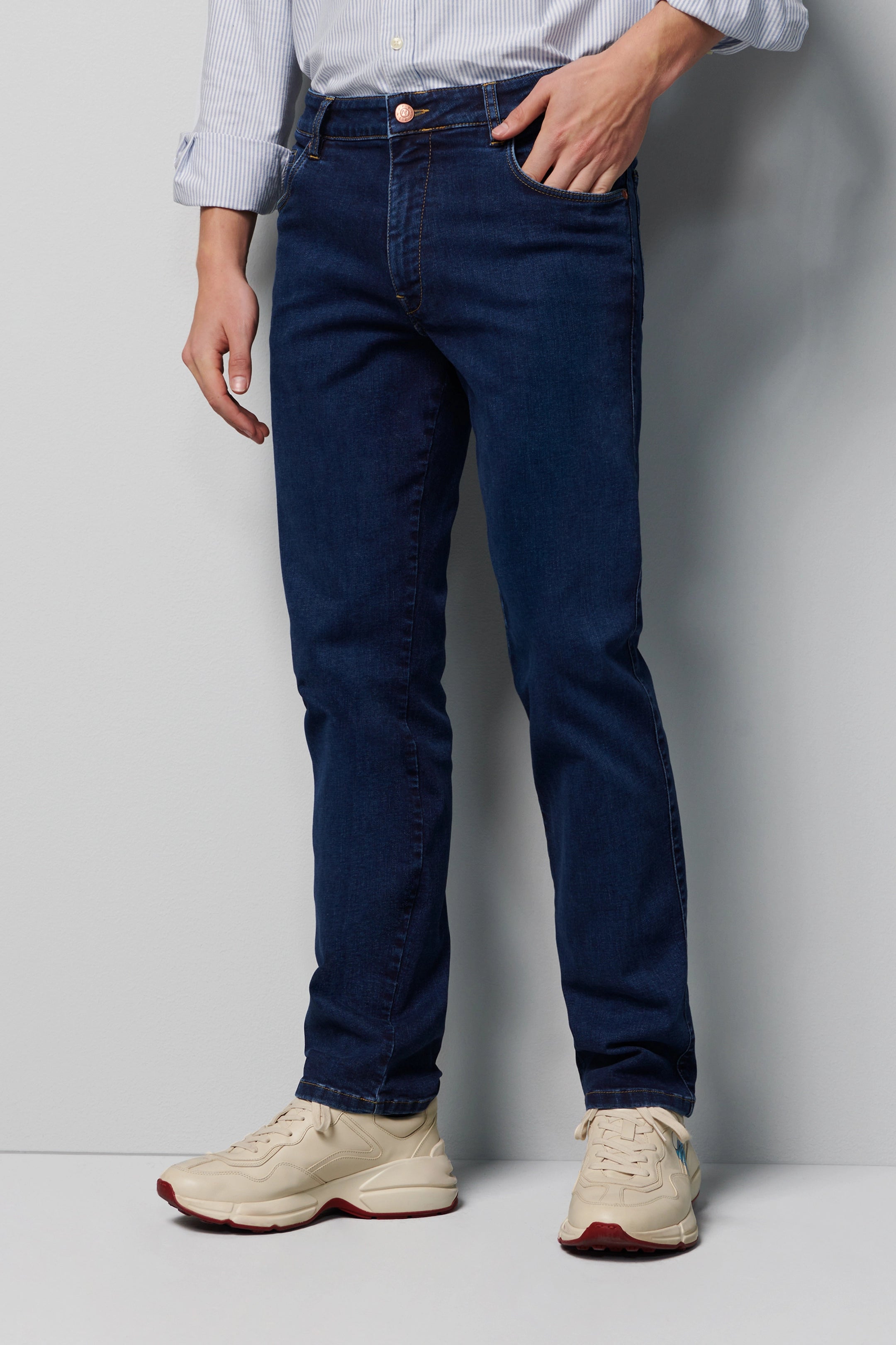 Meyer Stone Blue M5 Regular Comfort Fit Jeans
