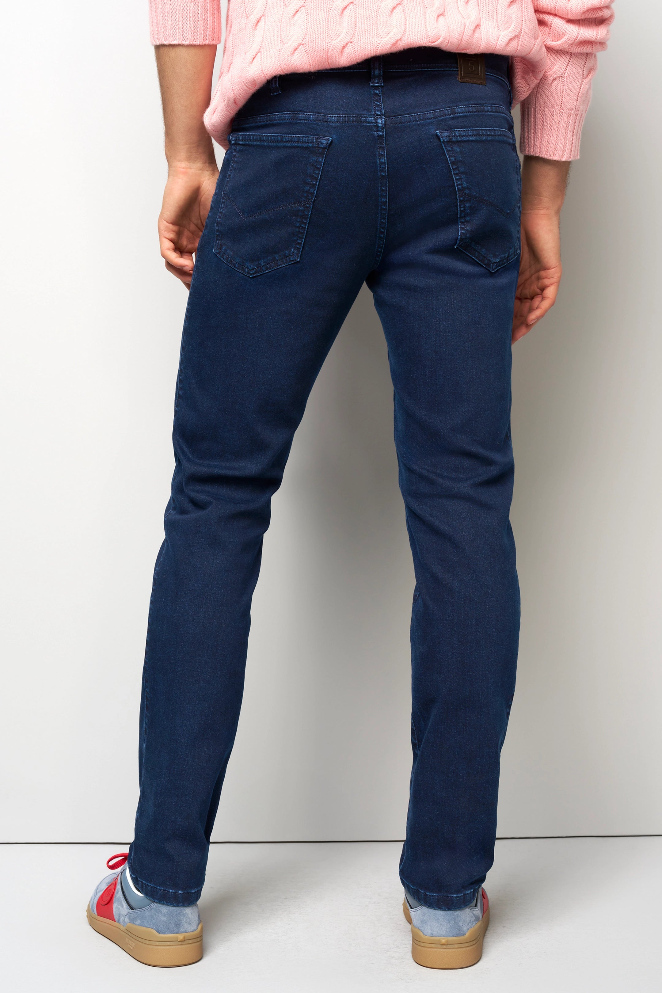 Meyer Marine Blue M5 Five Modern Fit Jeans