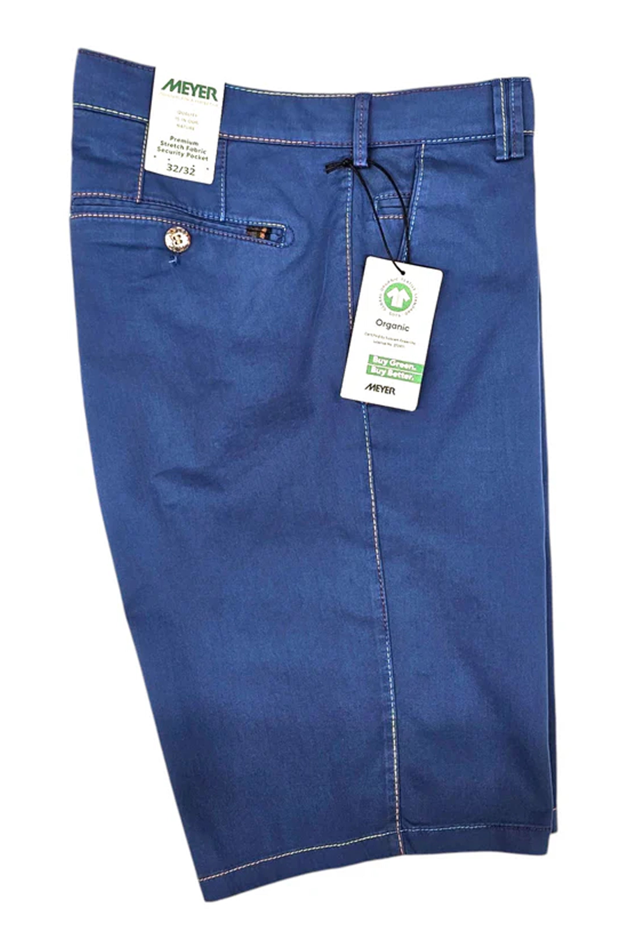 Meyer Palma Blue Chino Bermudas