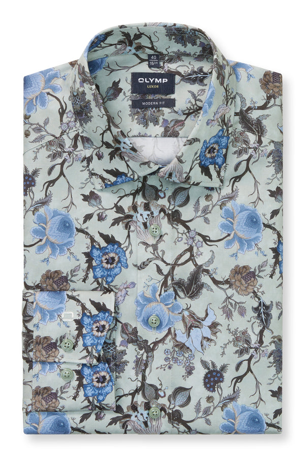 Olymp Modern Fit Floral Shirt