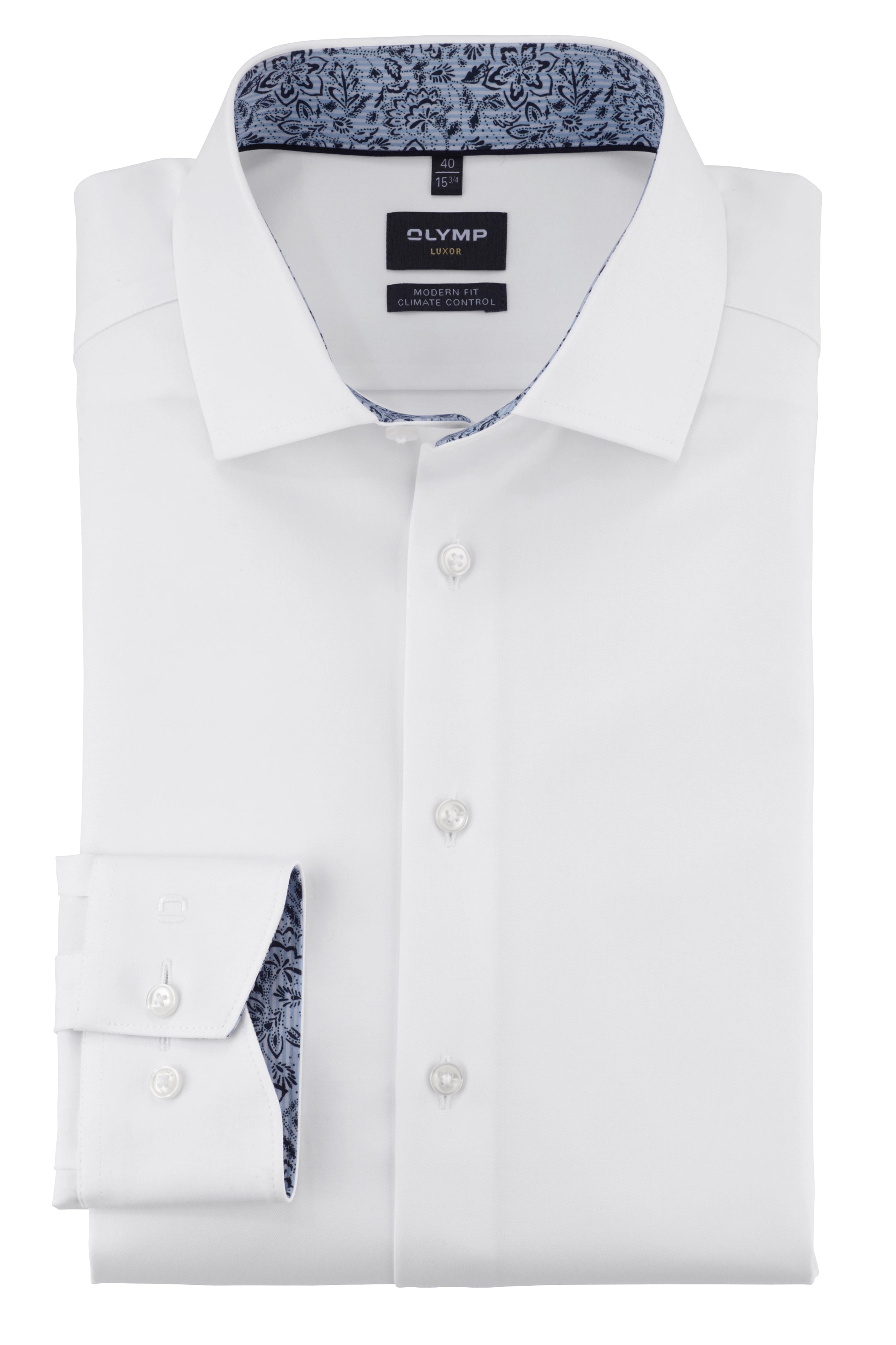 Olymp Modern Fit White Shirt