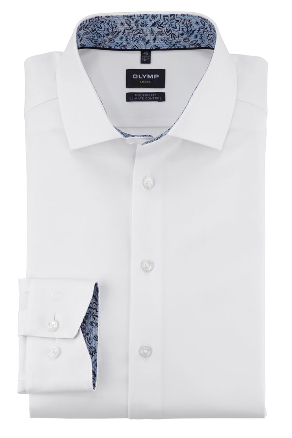 Olymp Modern Fit White Shirt