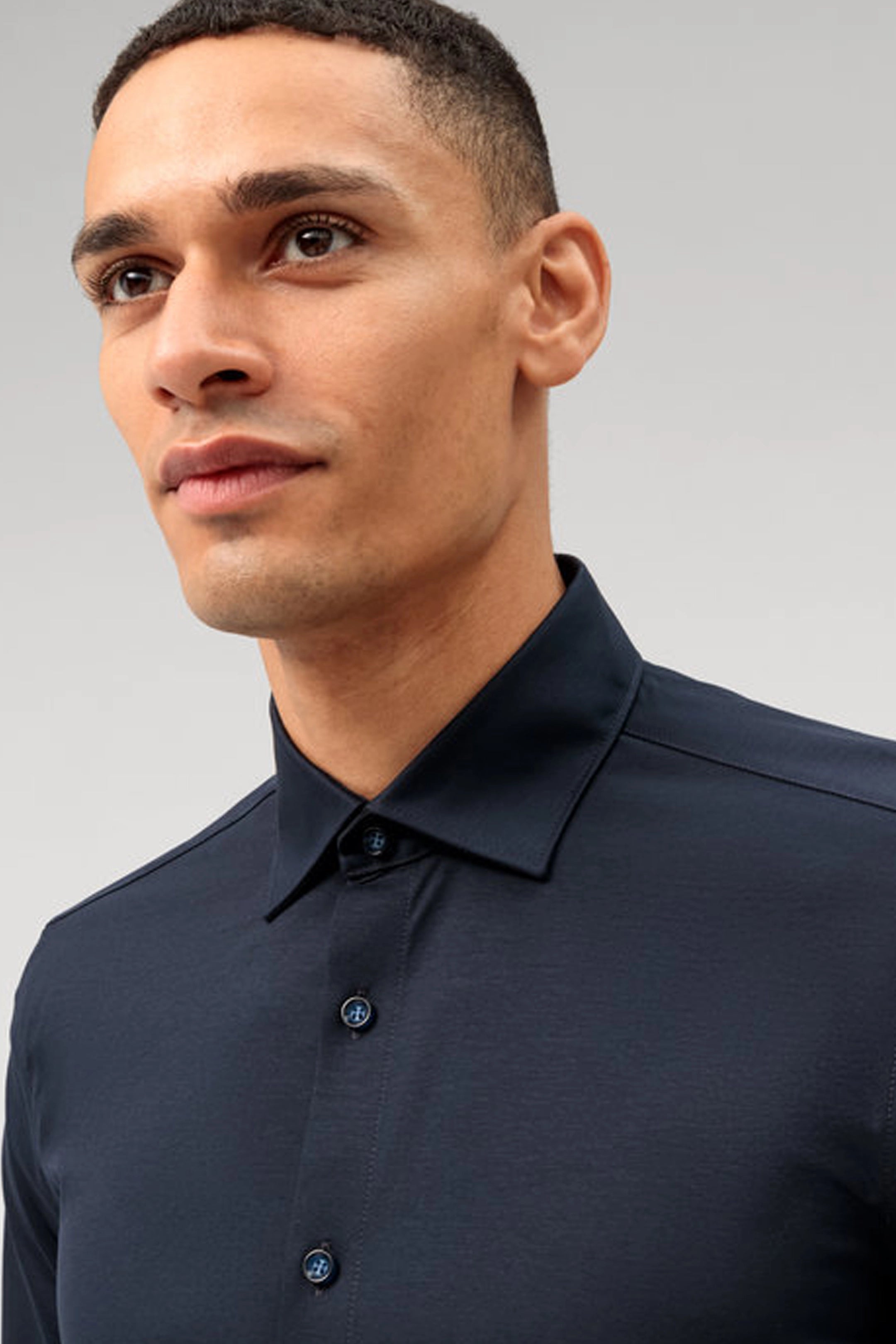 Olymp Level Five 24/Seven Body Fit Marine Shirt