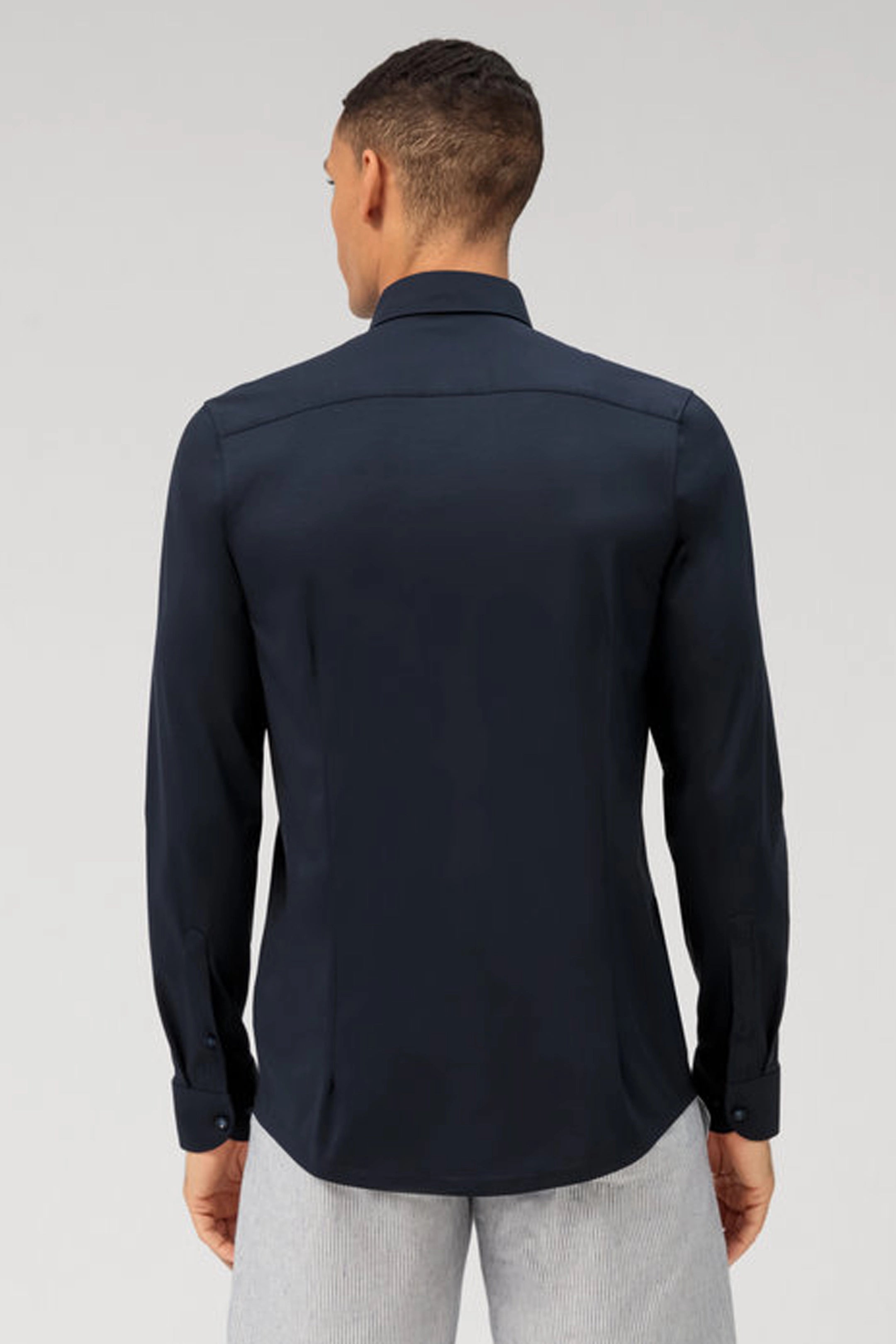 Olymp Level Five 24/Seven Body Fit Marine Shirt