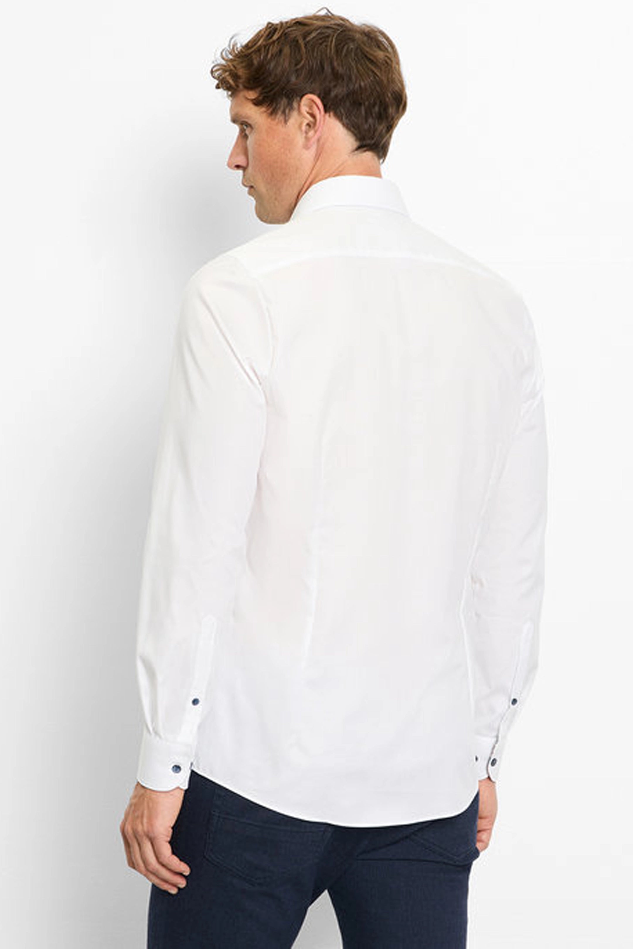 Olymp Body Fit White Shirt