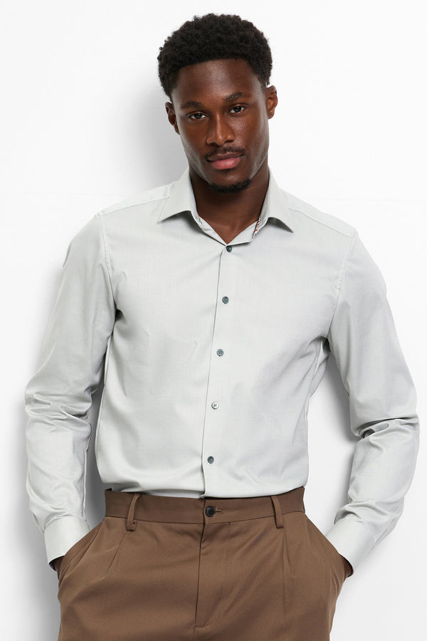 Olymp Body Fit Putty Shirt