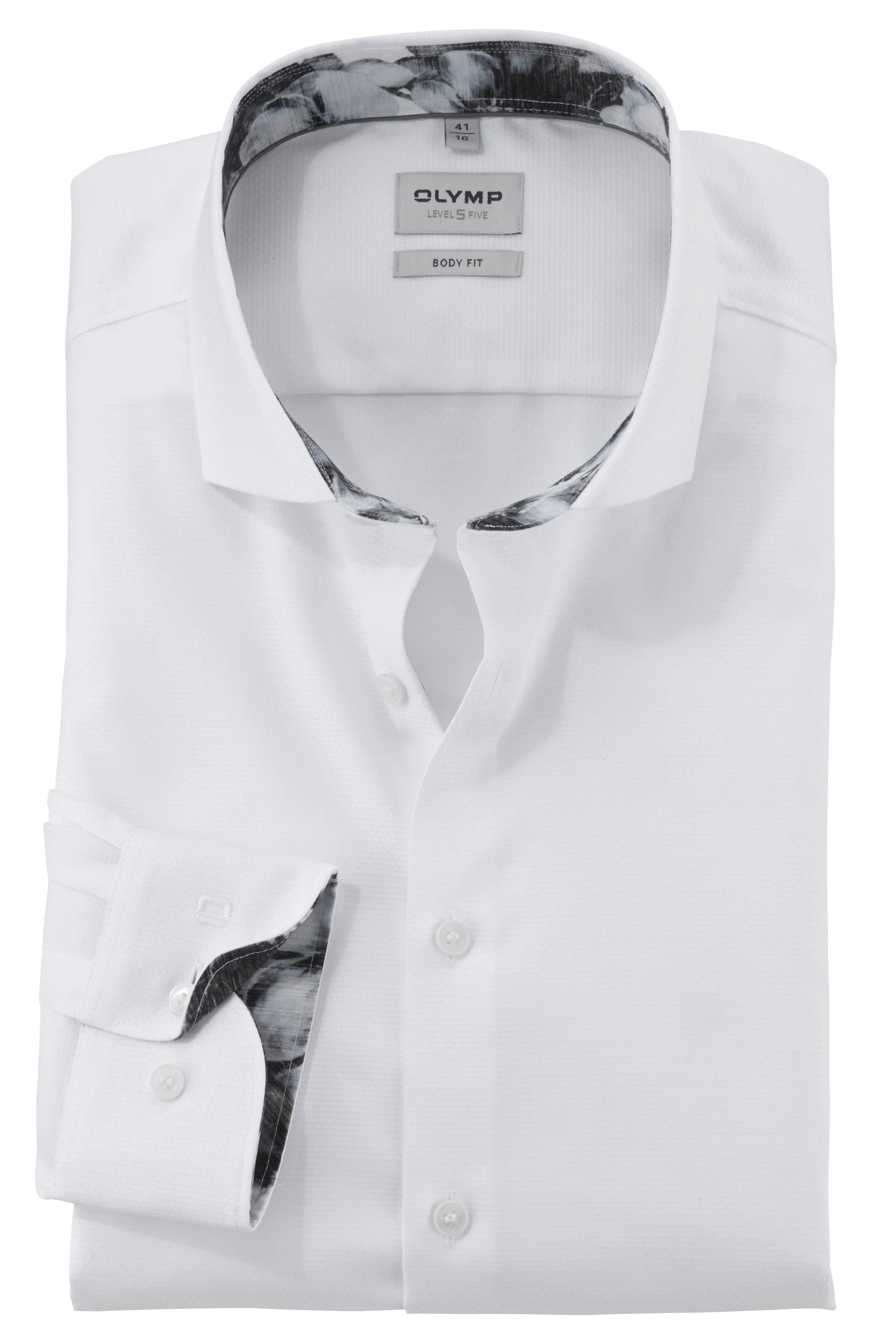 Olymp Body Fit White Shirt