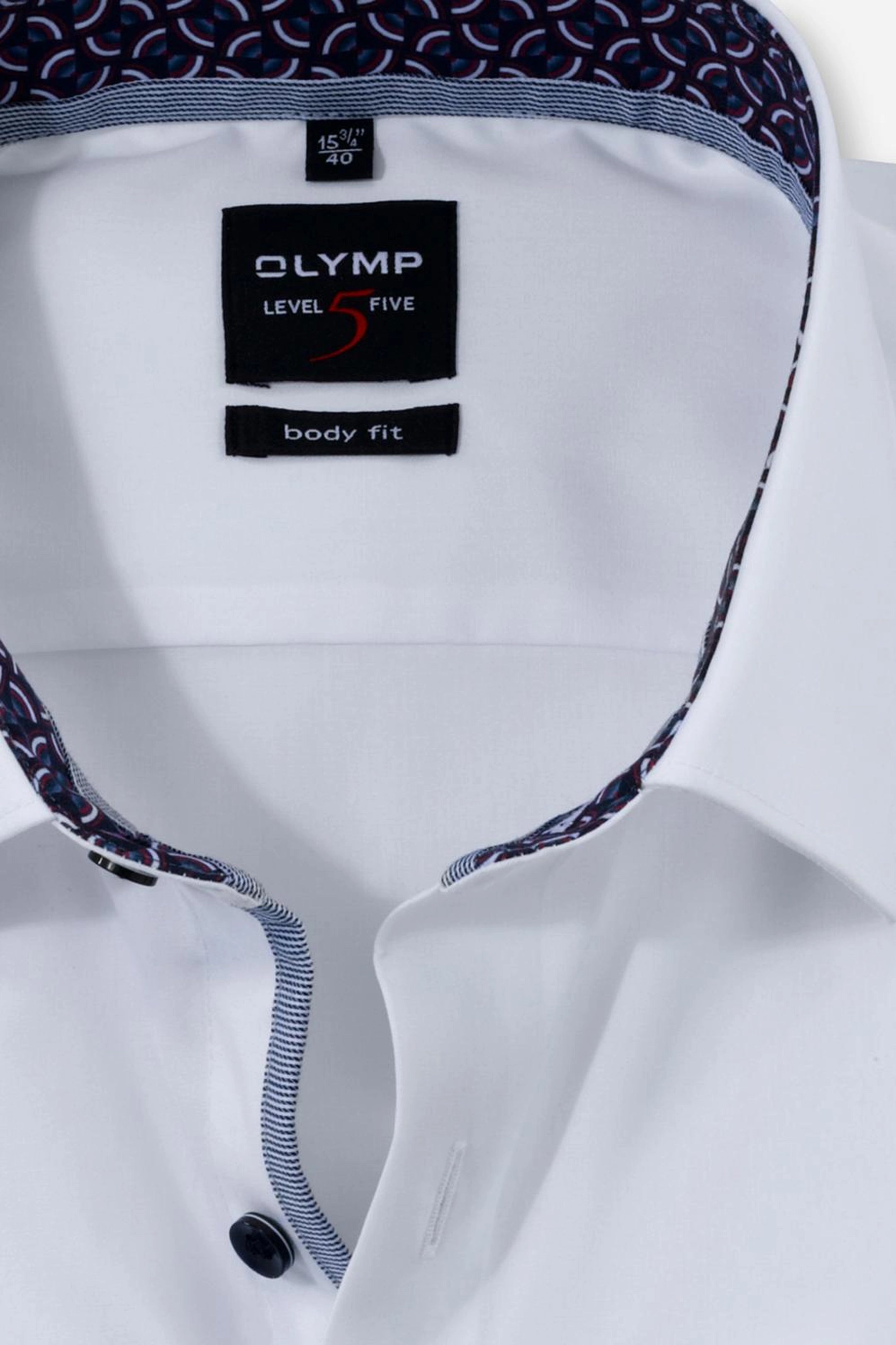 Olymp White Long Sleeve Shirt