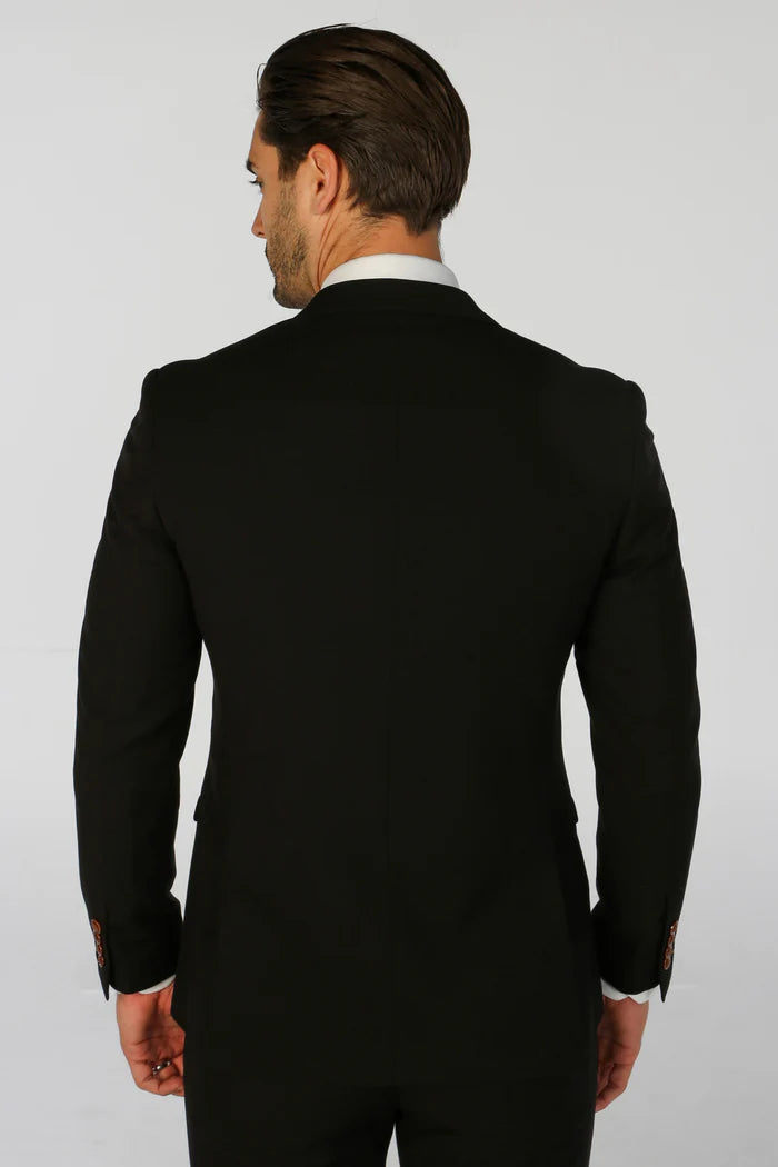 Mayfair Black Three Piece Suit
