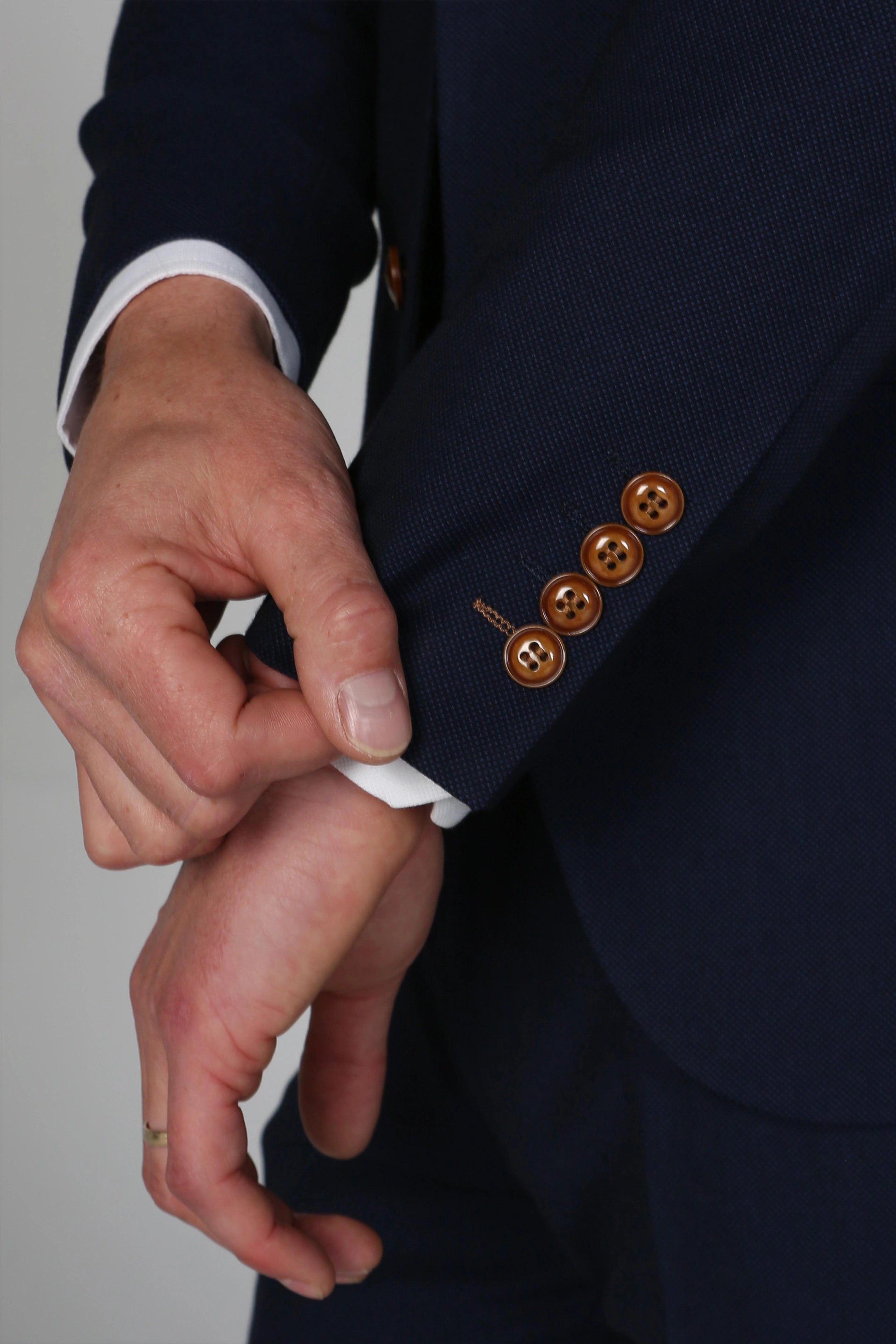 Mayfair Navy Three Piece Suit