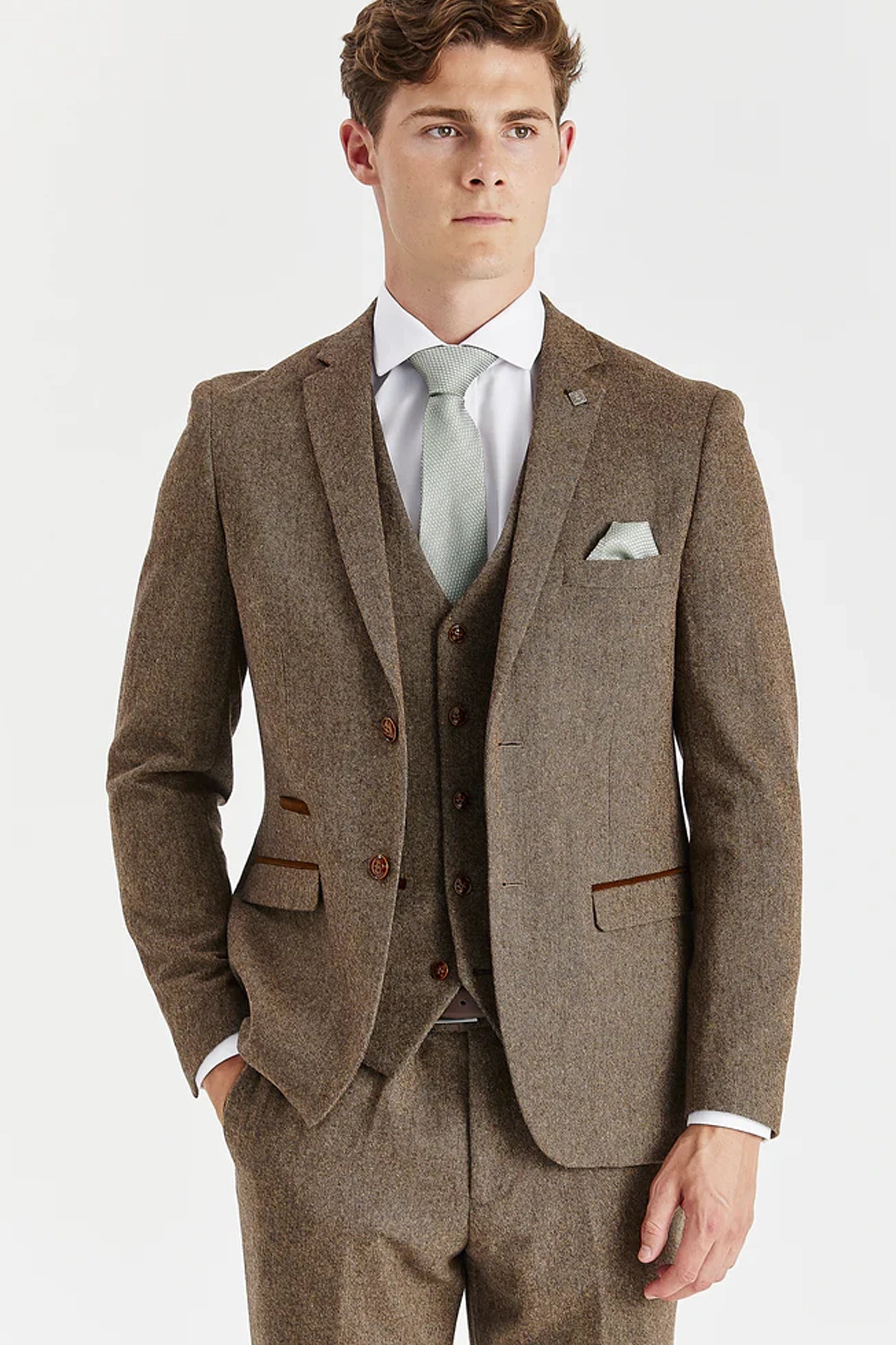 Oscar Brown Three Piece Suit