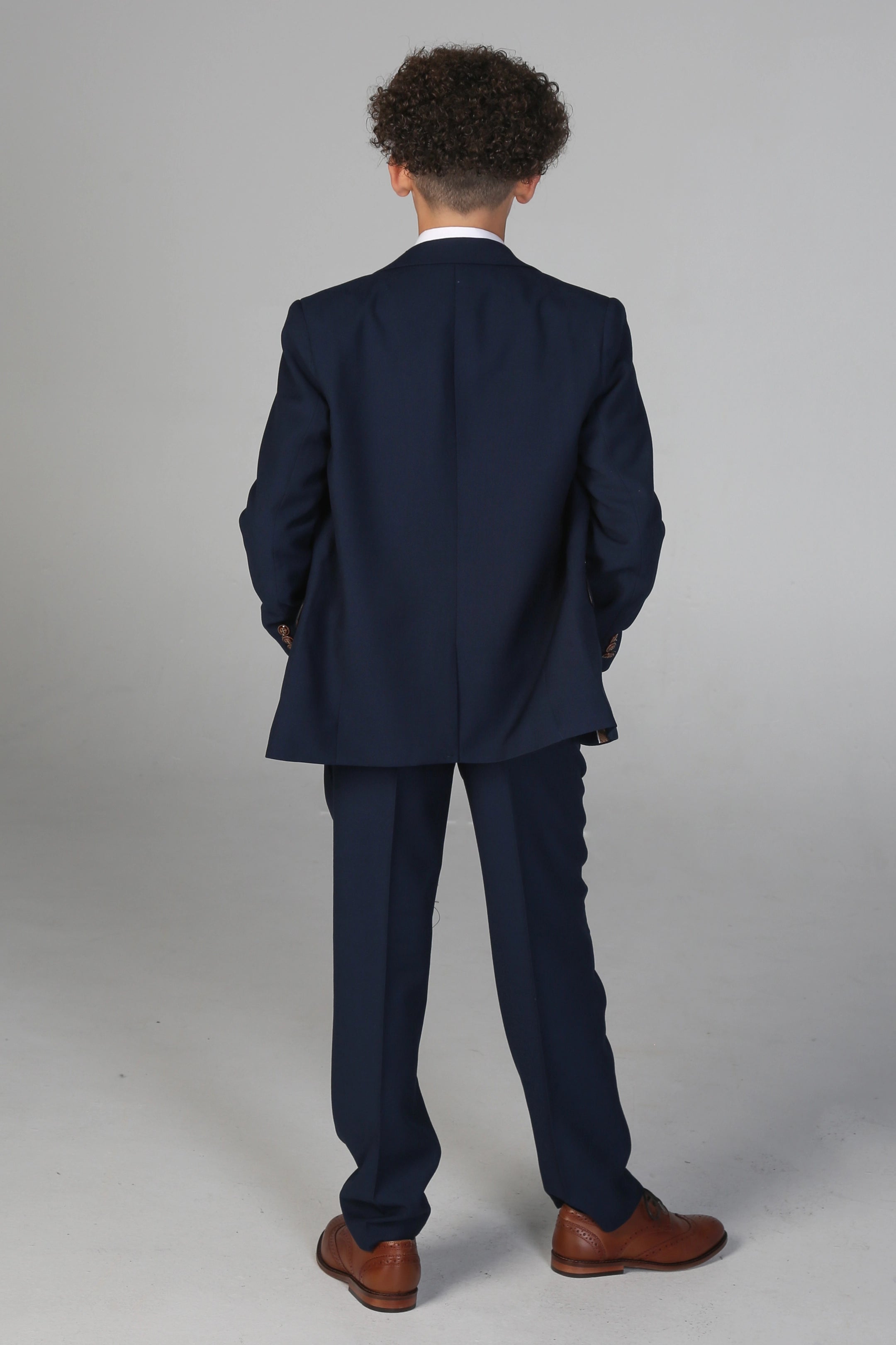 Boys Mayfair Navy Suit