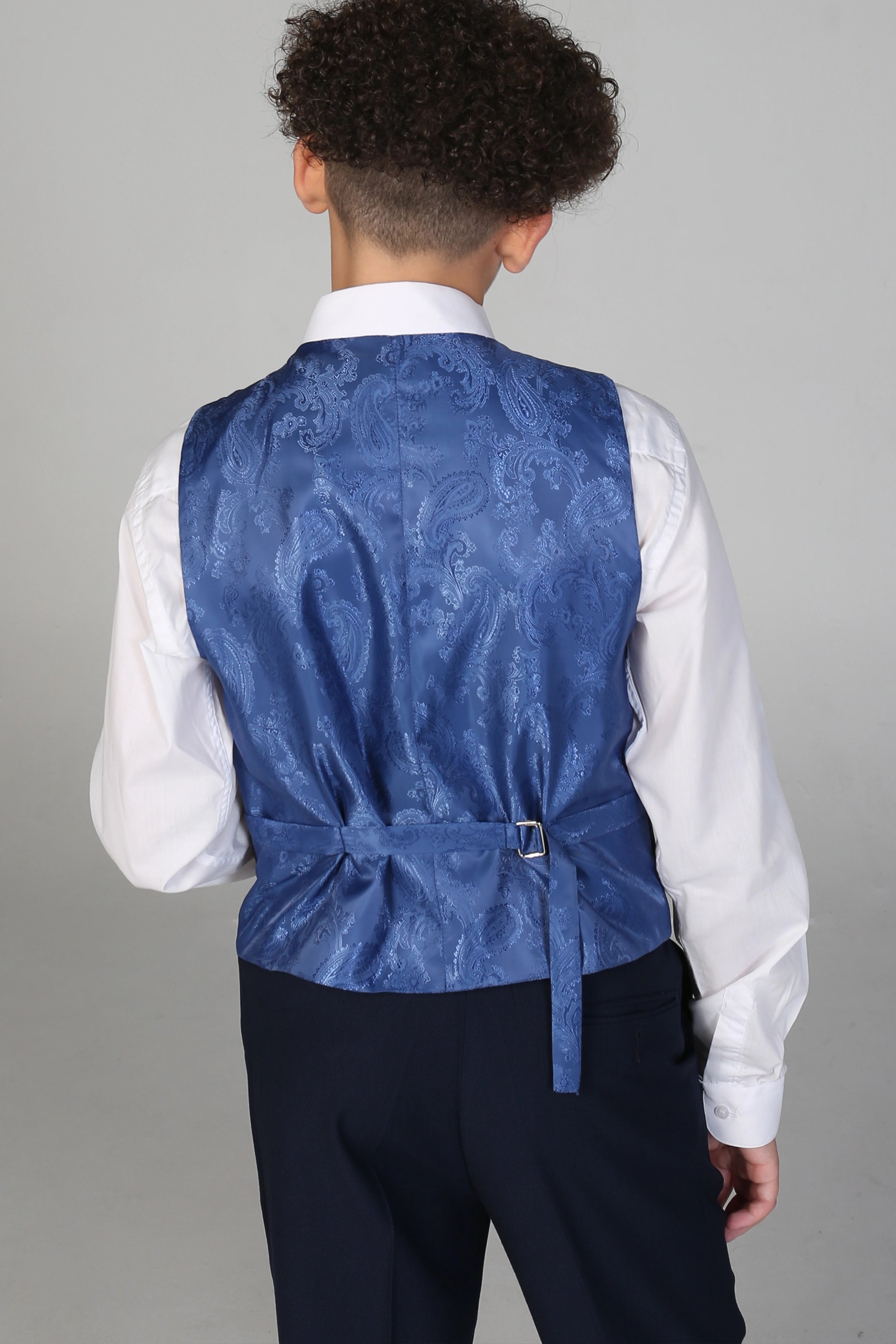 Boys Mayfair Navy Suit