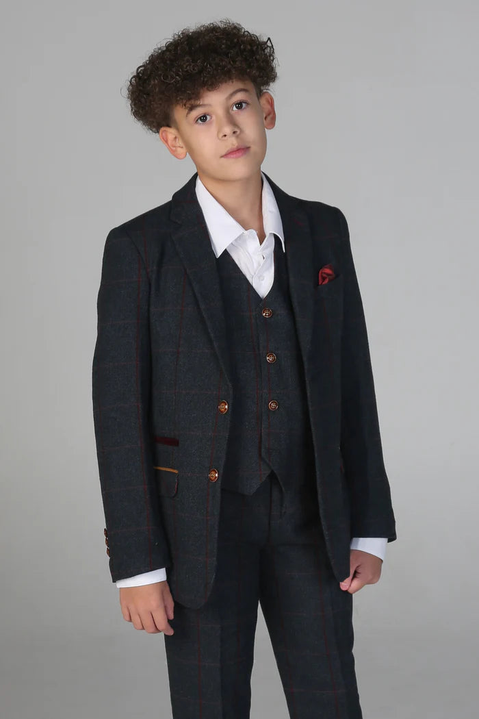 Boys Madrid Navy Suit