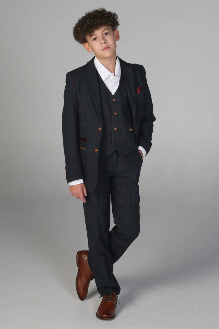 Boys Madrid Navy Suit