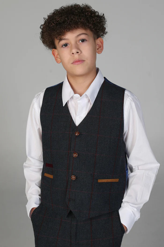 Boys Madrid Navy Suit