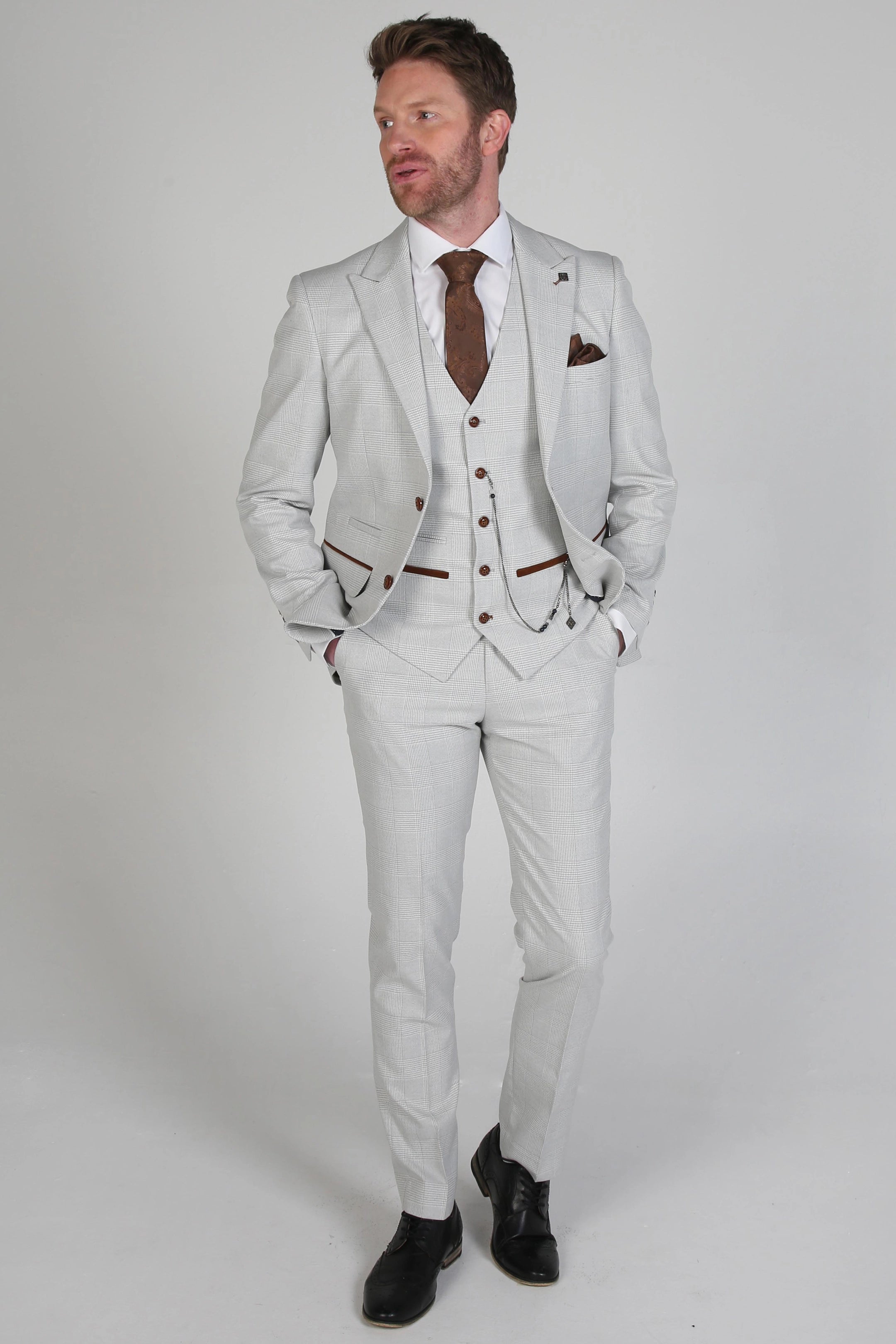 Mark Stone Three Piece Suit