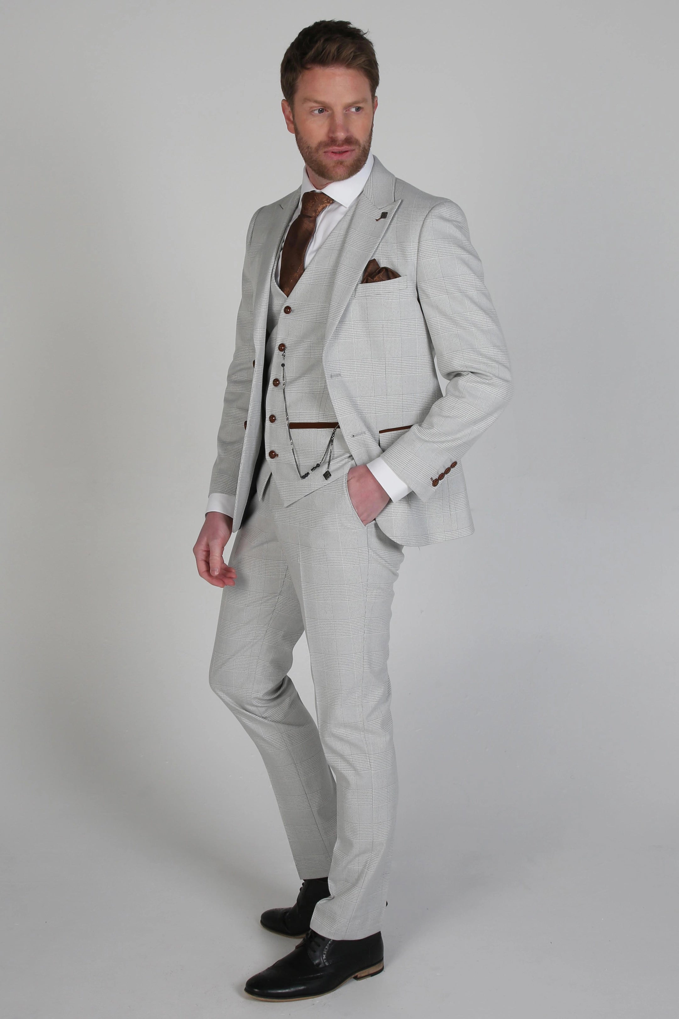 Mark Stone Three Piece Suit
