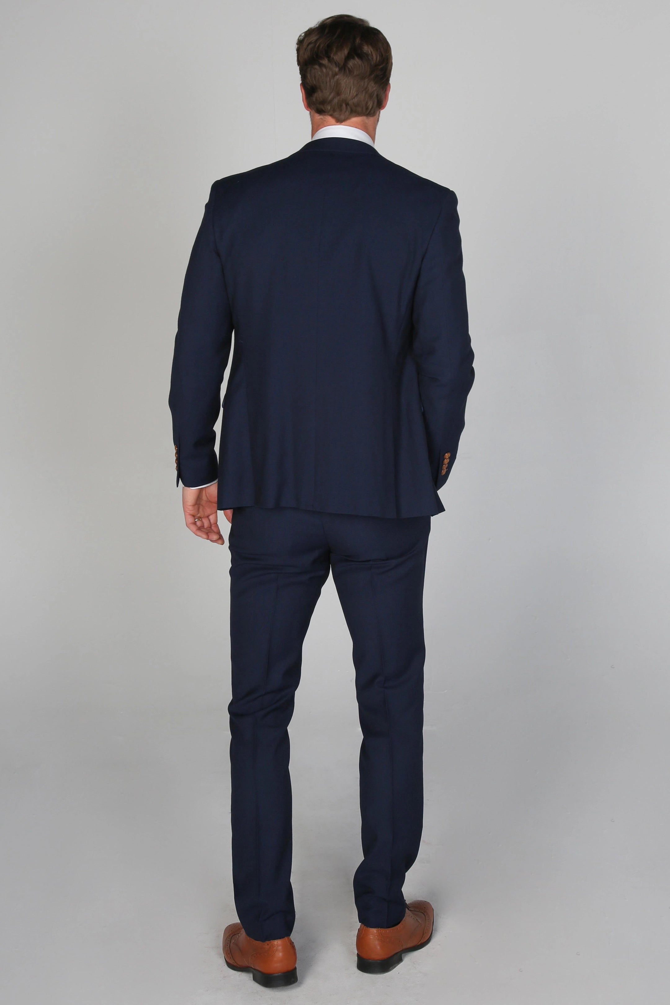 Mayfair Navy Three Piece Suit