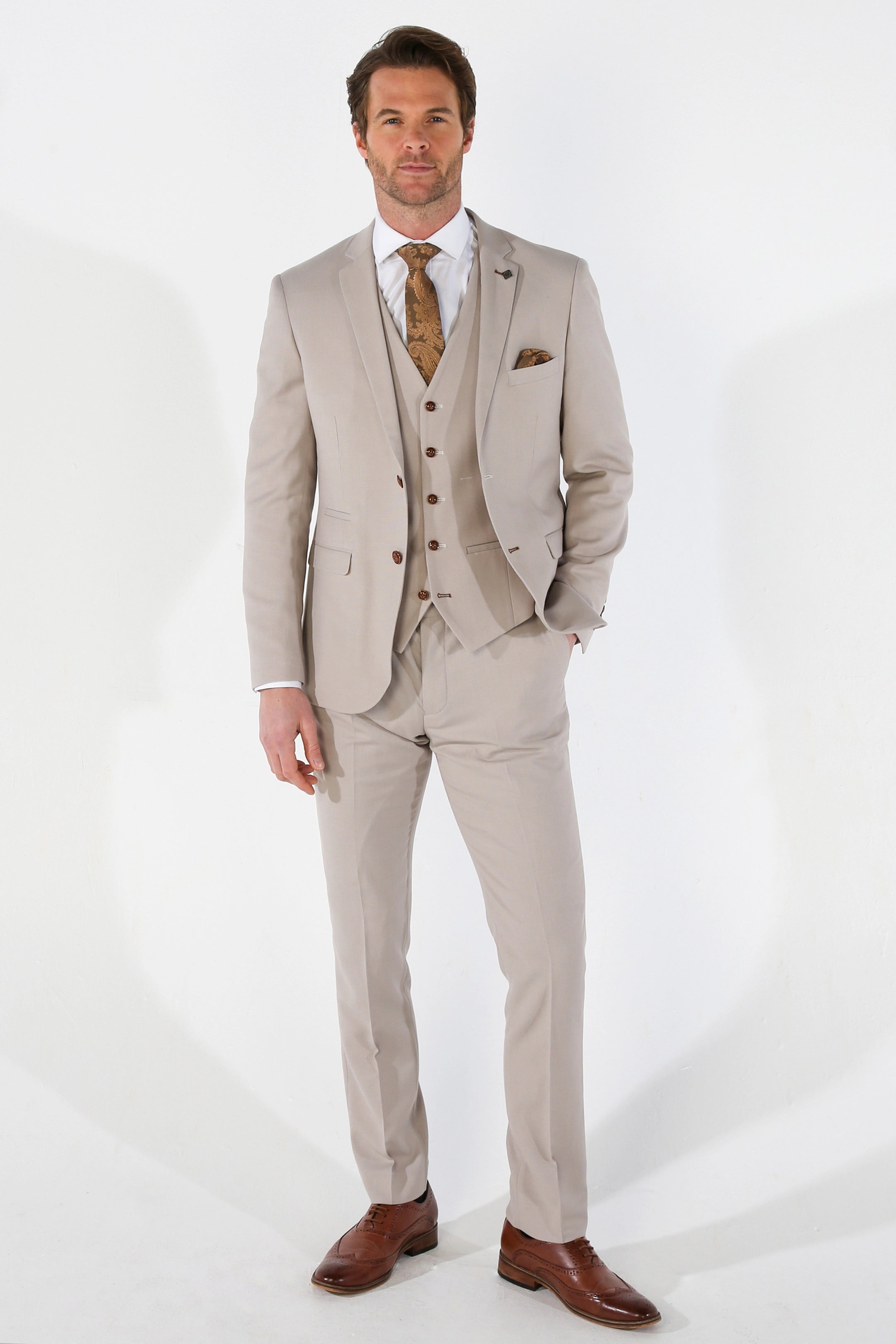 Mayfair Stone Three Piece Suit