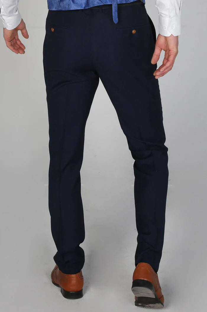 Mayfair Navy Three Piece Suit