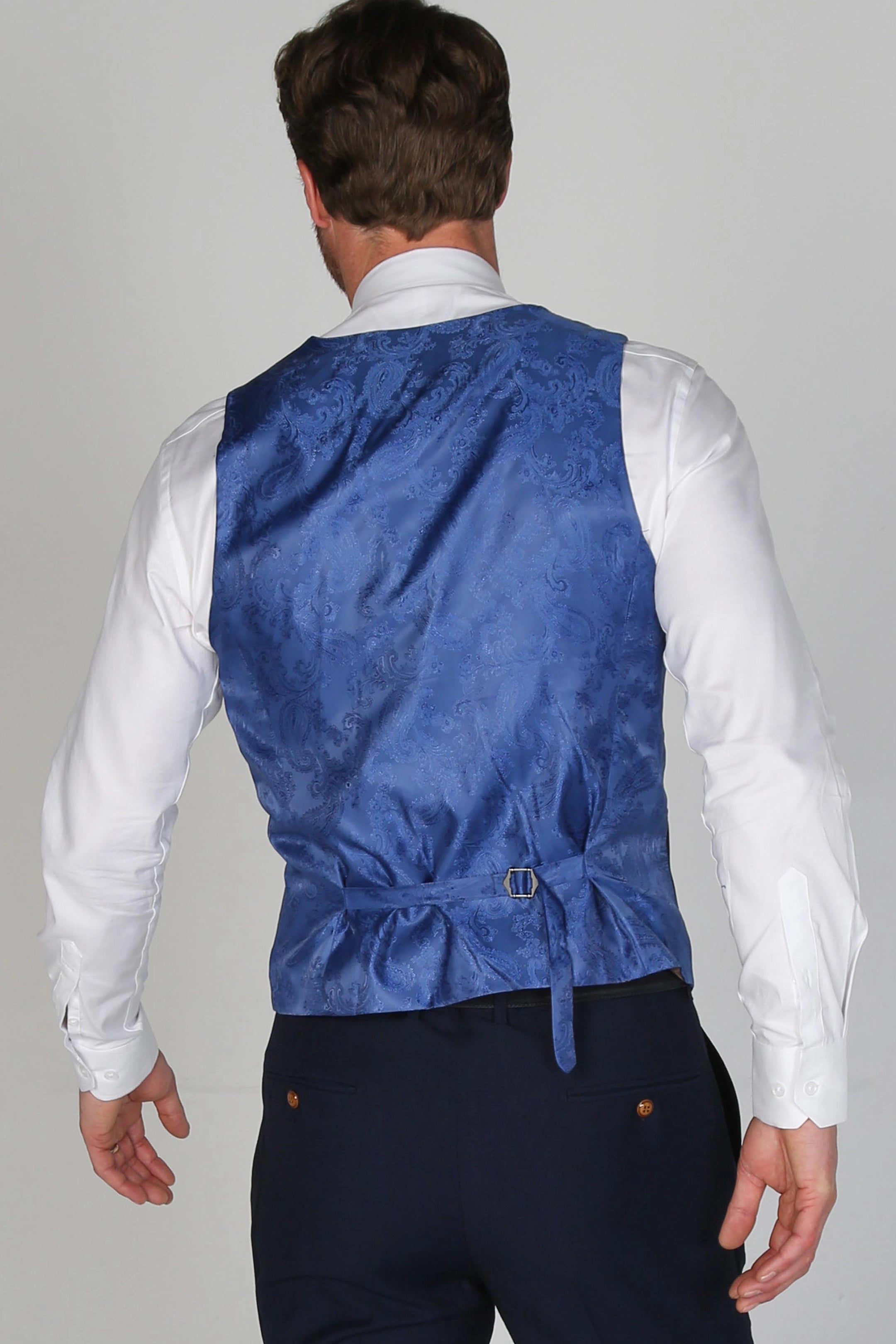 Mayfair Navy Three Piece Suit