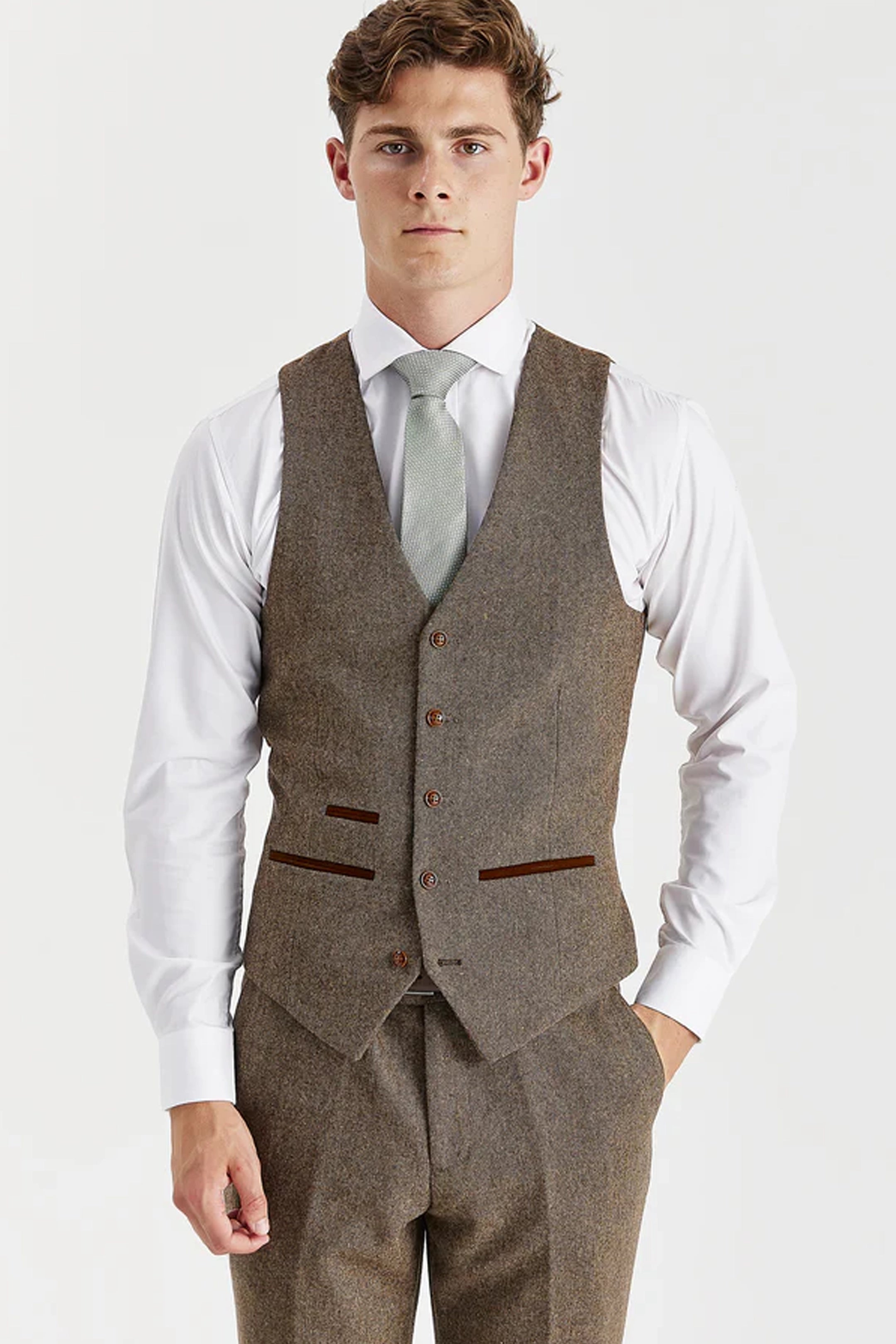 Oscar Brown Three Piece Suit